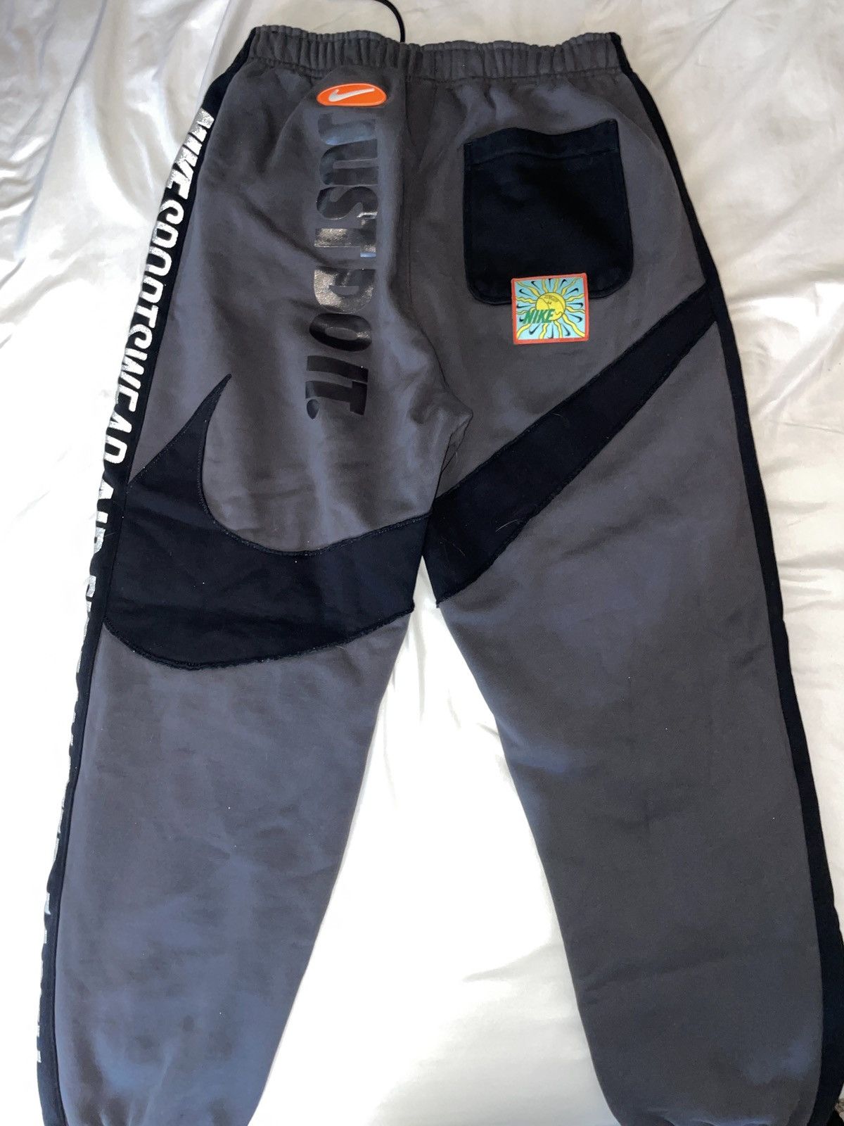 Nike Nike Element Charcoal Grey Patched Relaxed Fit Joggers Men’s Size US 32 / EU 48 - 4 Thumbnail
