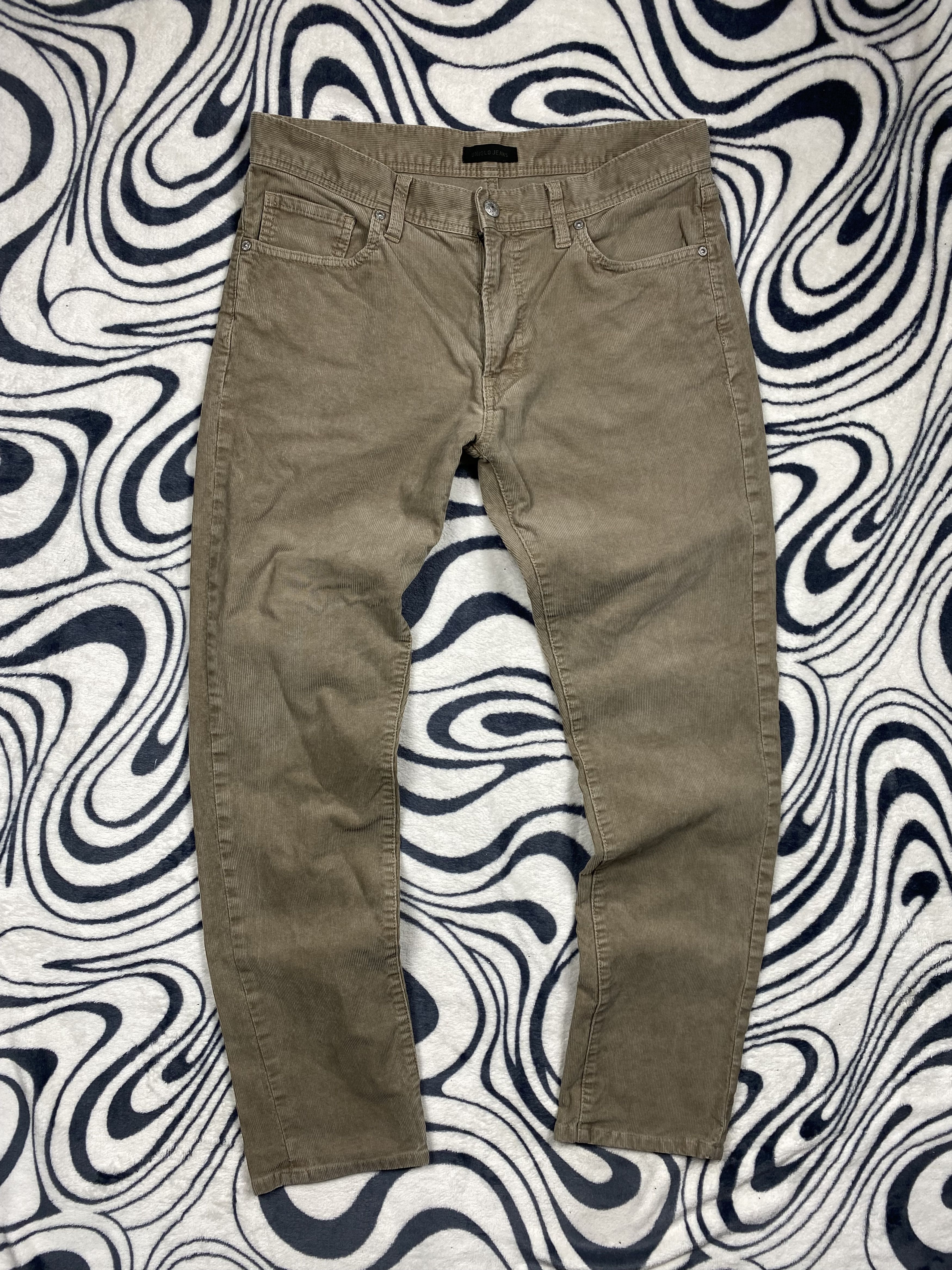 Uniqlo Uniqlo Vintage Mens Corduroy Denim Pants Jeans Size US 32 / EU 48 - 1 Thumbnail