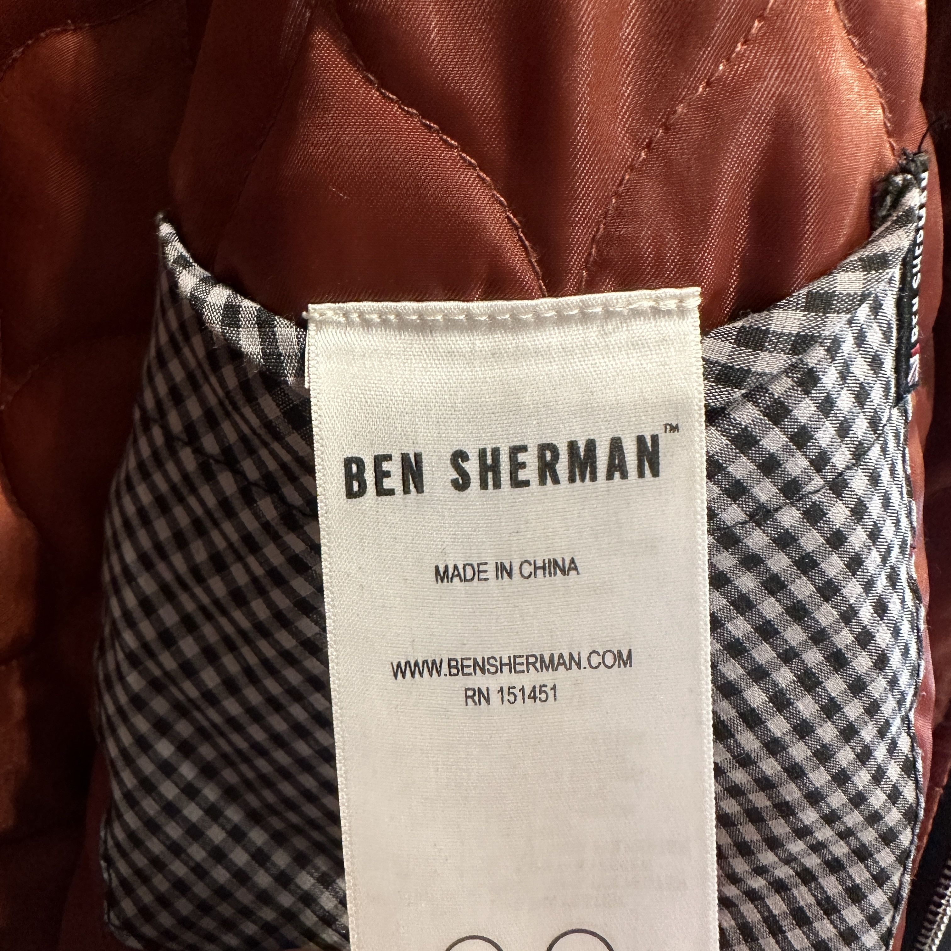Ben Sherman Ben Sherman Navy Bomber Jacket Size US M / EU 48-50 / 2 - 8 Thumbnail