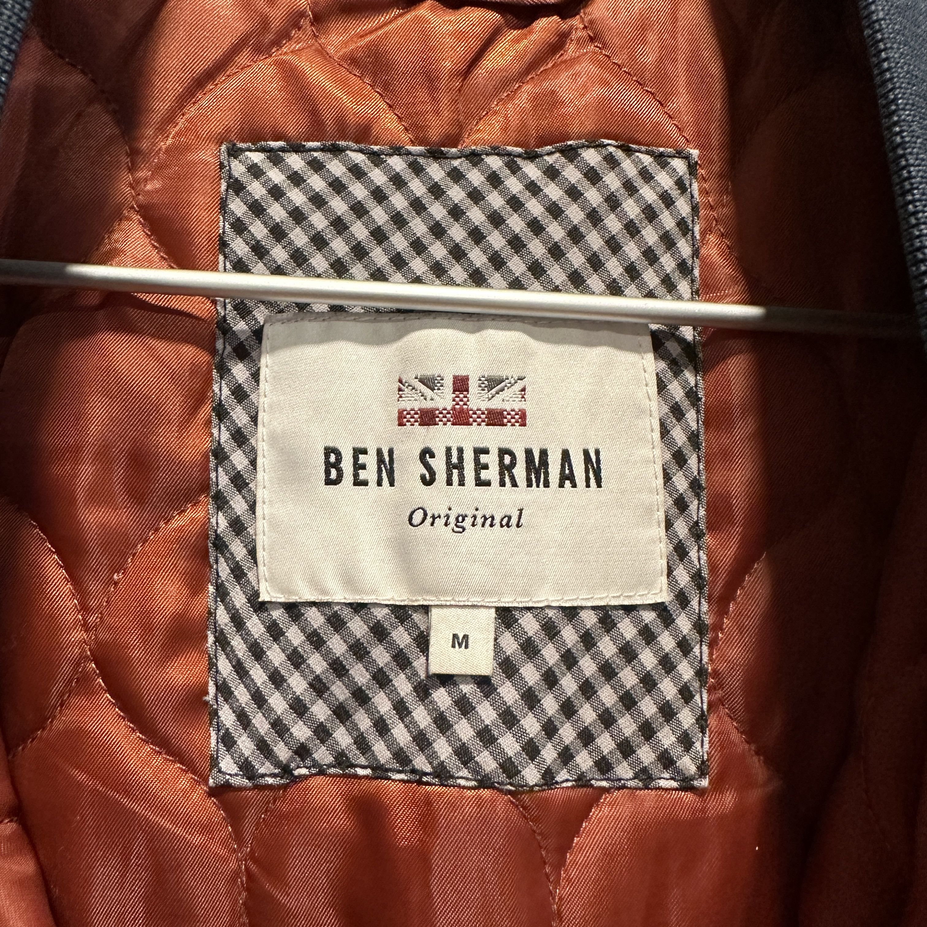 Ben Sherman Ben Sherman Navy Bomber Jacket Size US M / EU 48-50 / 2 - 3 Thumbnail