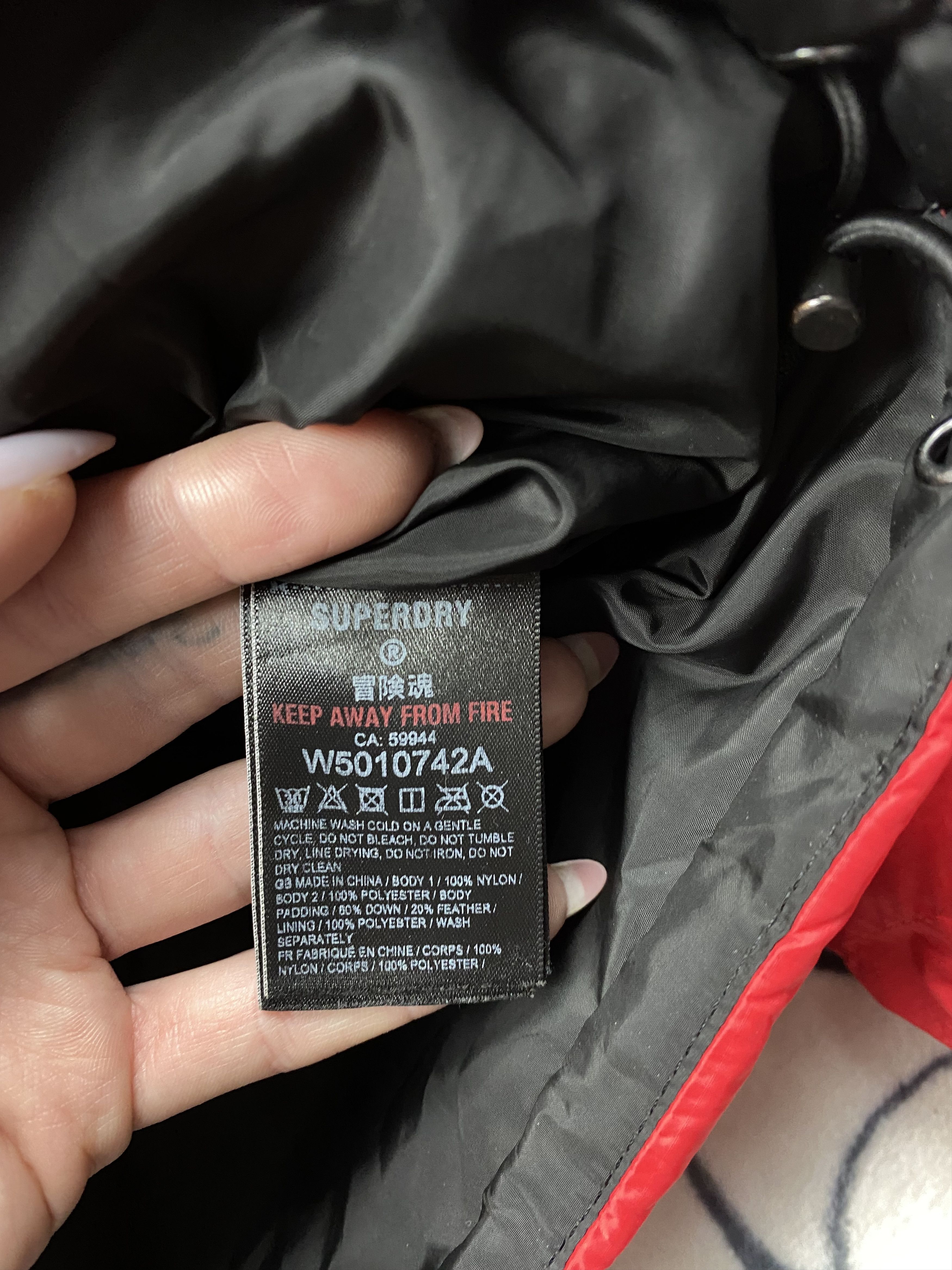 Superdry Superdry Womens Down Puffer Oversized Jacket Size XL / US 12-14 / IT 48-50 - 7 Thumbnail