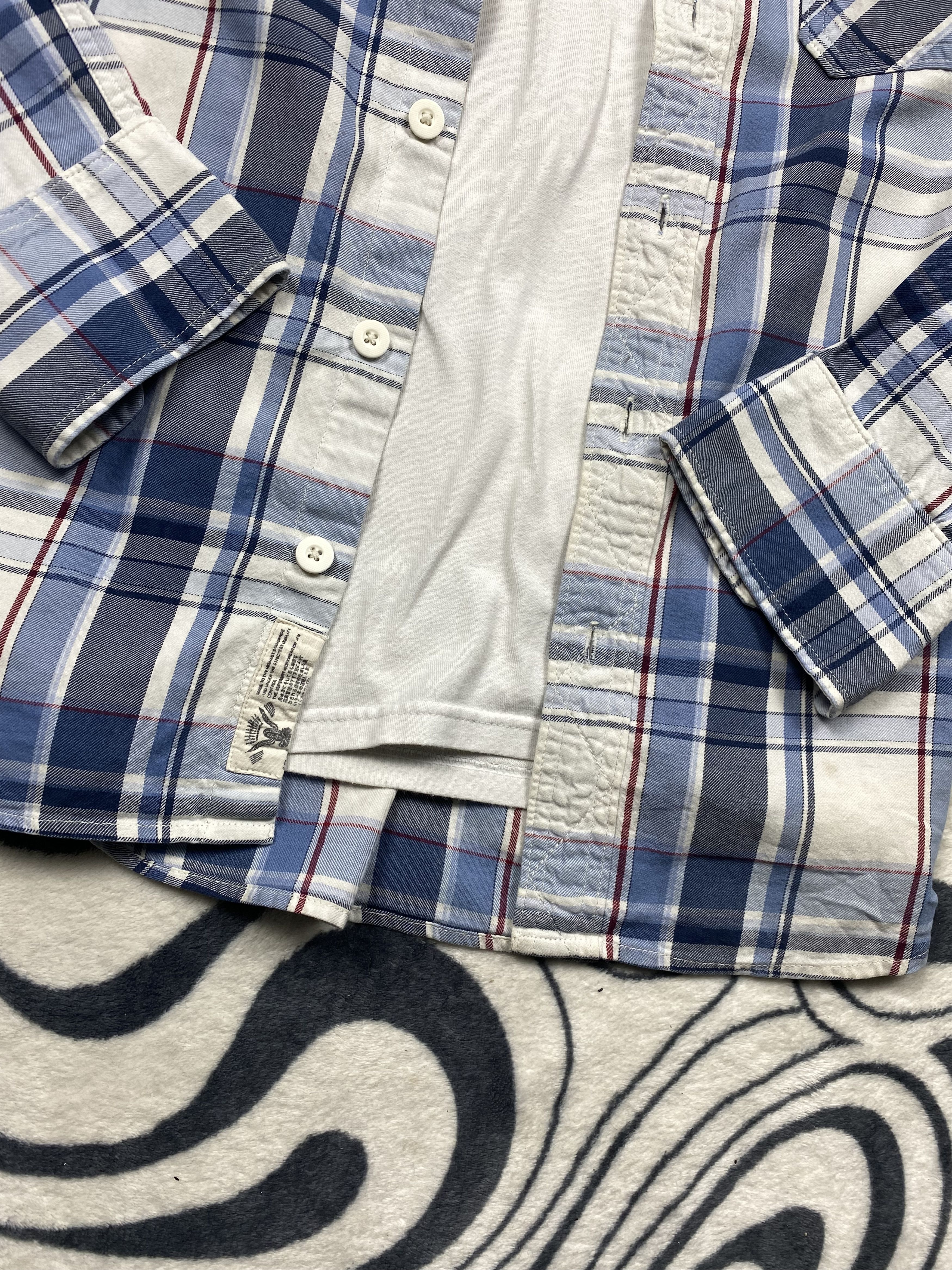 Flannel × Superdry Superdry Flannel Mens Plaid Shirt Size US M / EU 48-50 / 2 - 4 Thumbnail