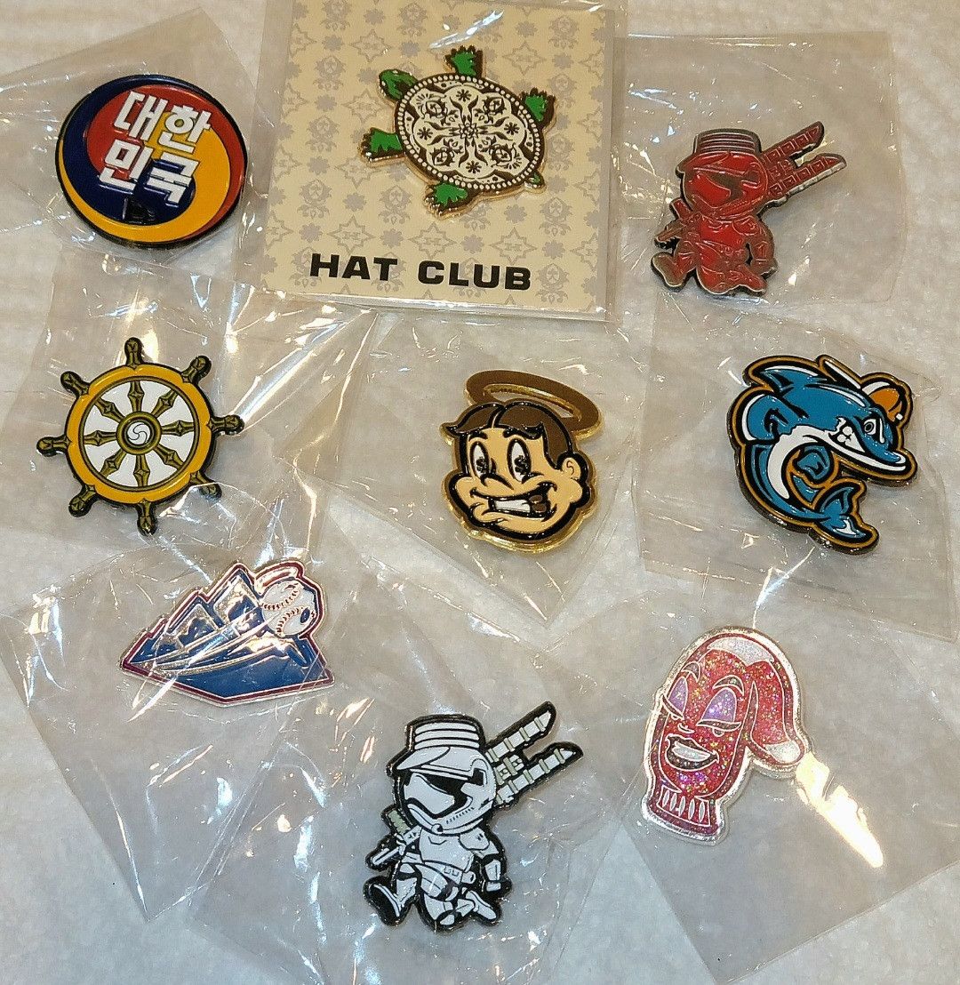 New Era Pin Bundle (Hat Club, Good Hats) Fitted Hat Pin Bundle Grailed