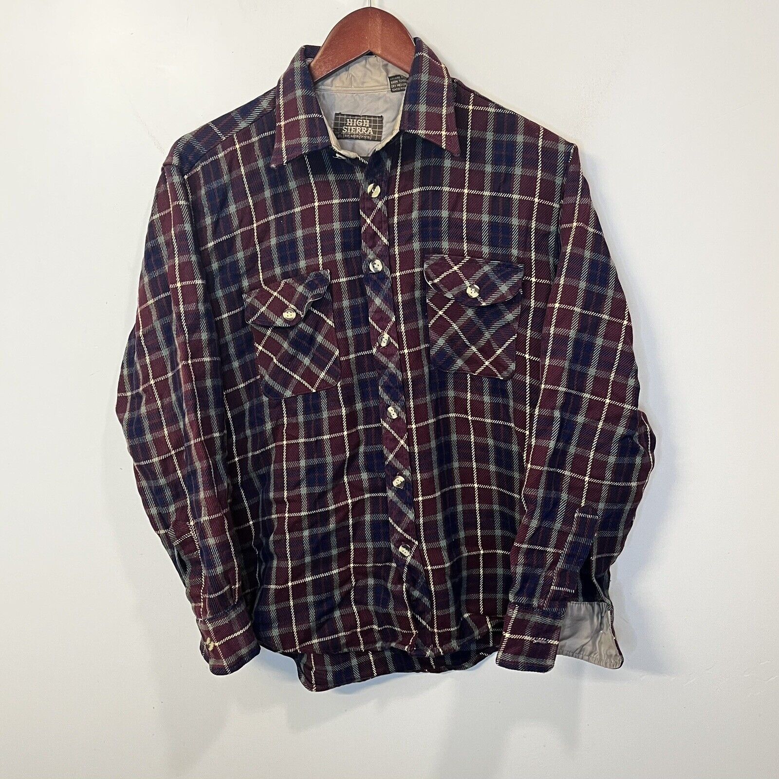 Vintage Vintage Mervyn's High Sierra Heavy Plaid Flannel Shirt | Grailed