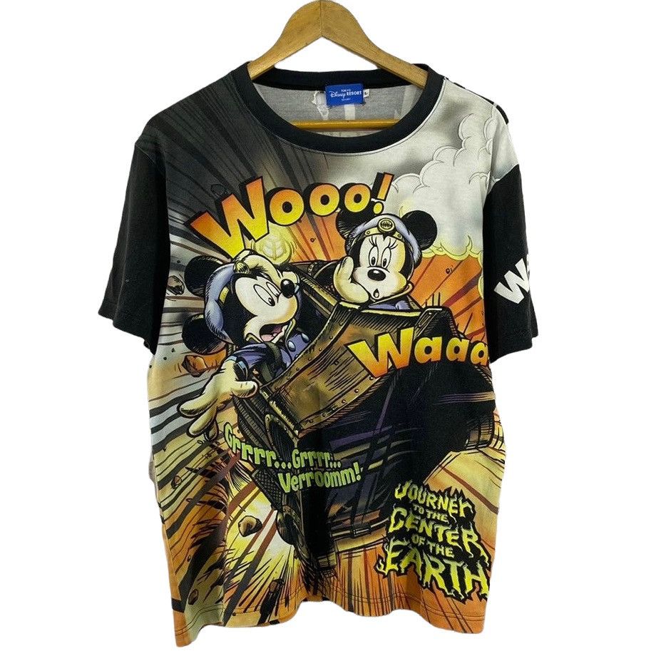 Disney × Vintage Vintage Mickey Mouse Over Print Shirt. #L Size US L / EU 52-54 / 3 - 1 Thumbnail