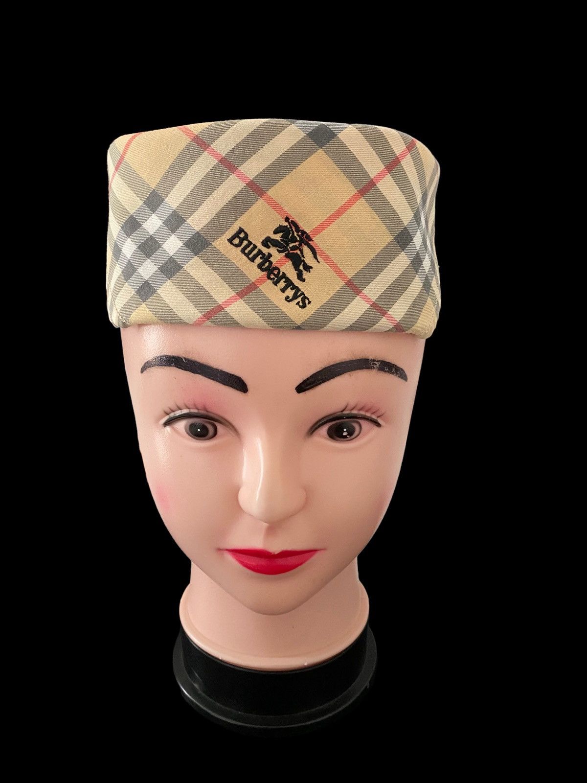 Burberry Vintage Scarf Burberrys Nova Check Handkerchief Authentic Size ONE SIZE - 9 Thumbnail