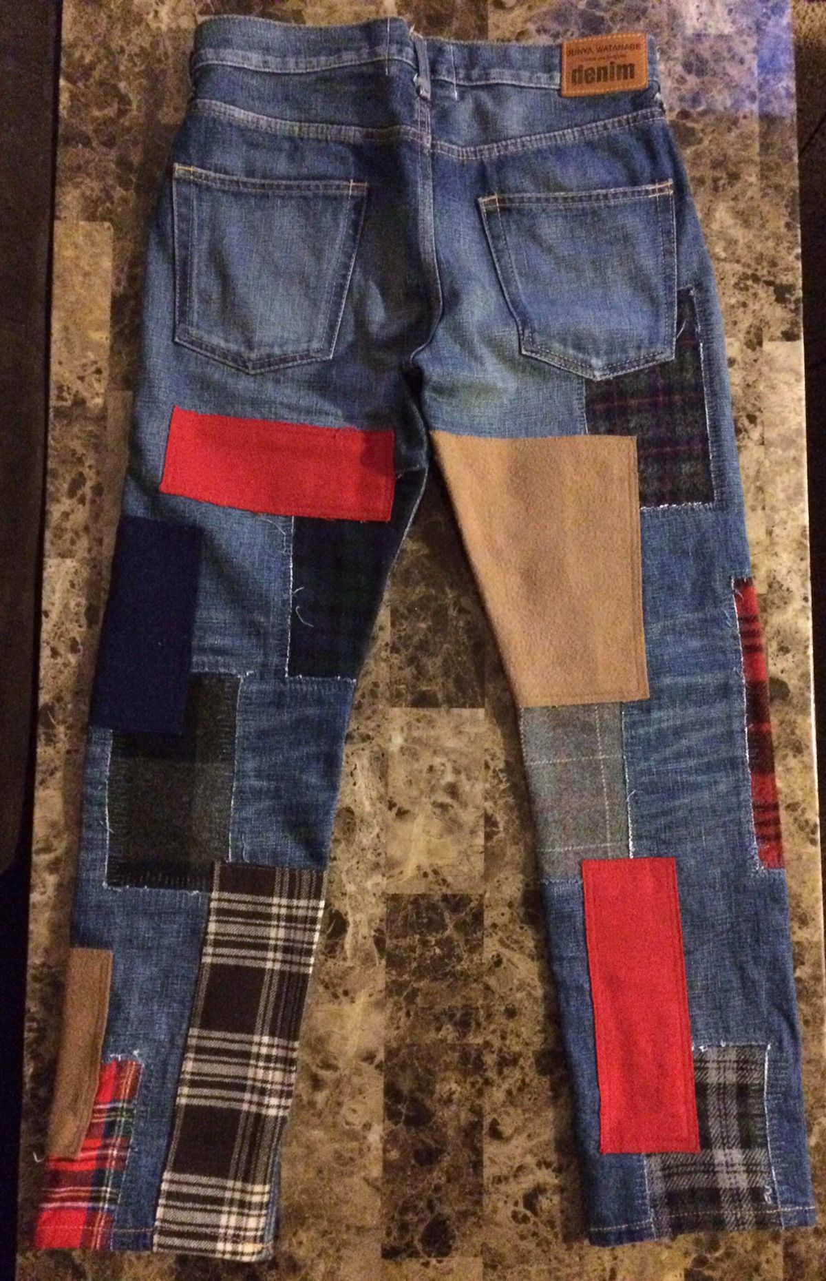 Comme des Garcons × Junya Watanabe Selvedge Flannel Patchwork Size US 30 / EU 46 - 5 Thumbnail