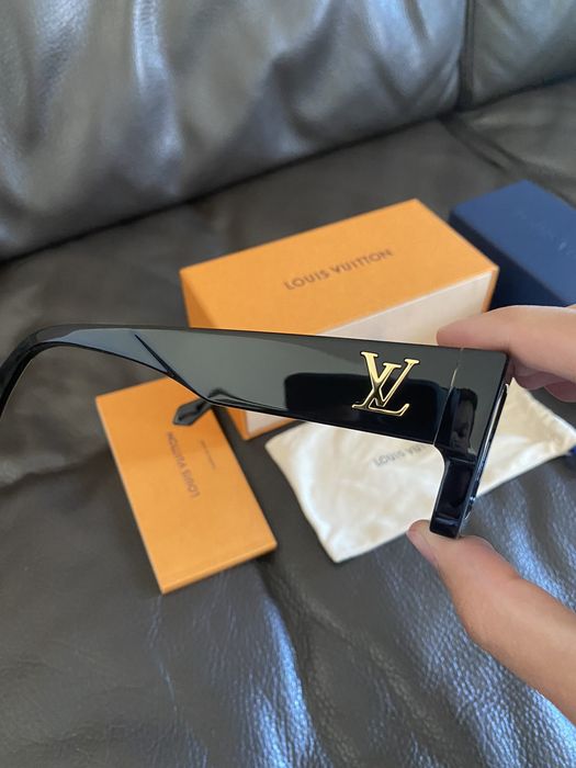 Louis Vuitton LV Clash Square Sunglasses LV crash square sunglasses  clear/black Z1580E 54□21 clear/black