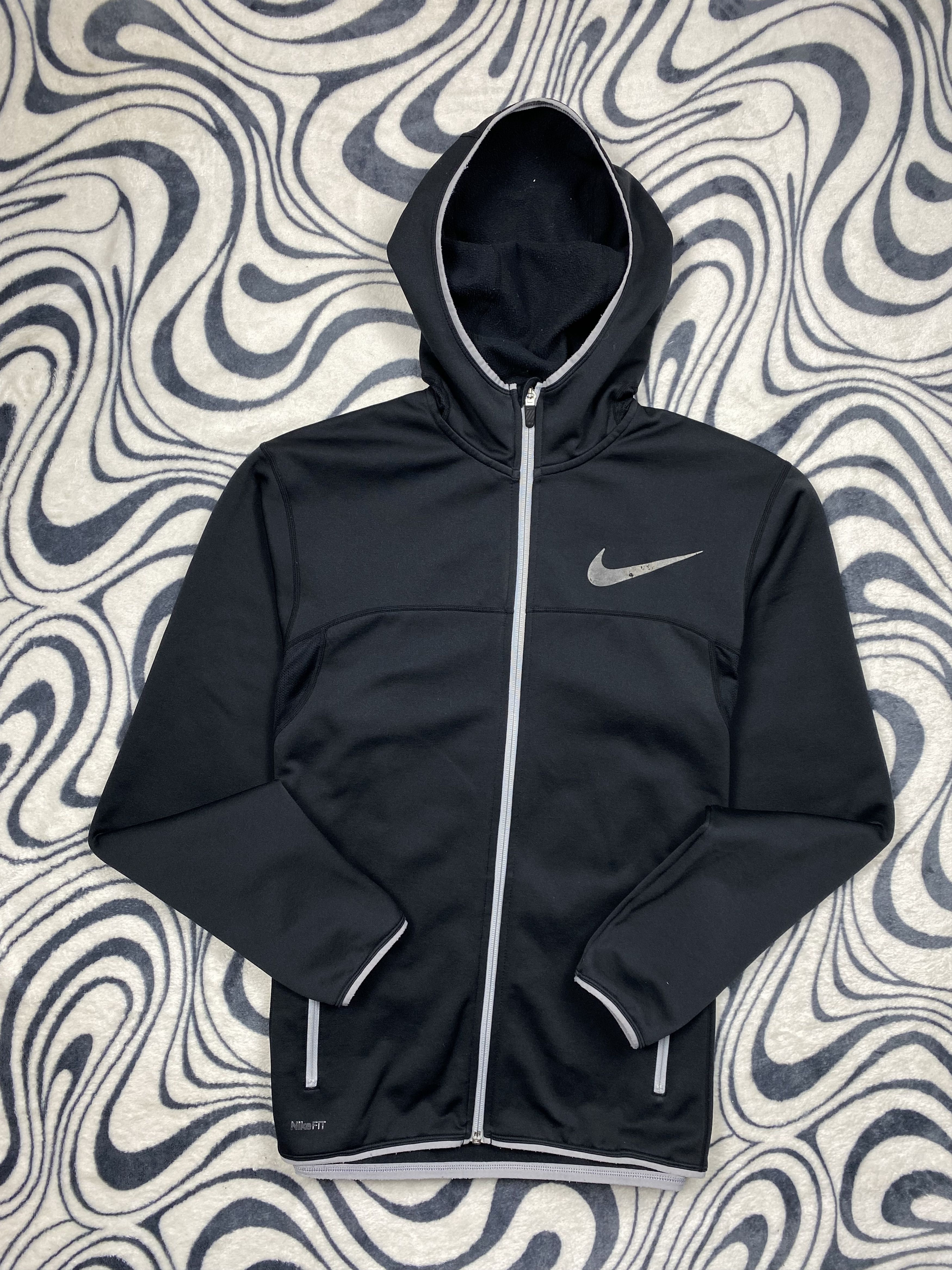 Nike Nike Vintage Mens Hoodie Therma Fit Y2K Drill Size US M / EU 48-50 / 2 - 1 Thumbnail