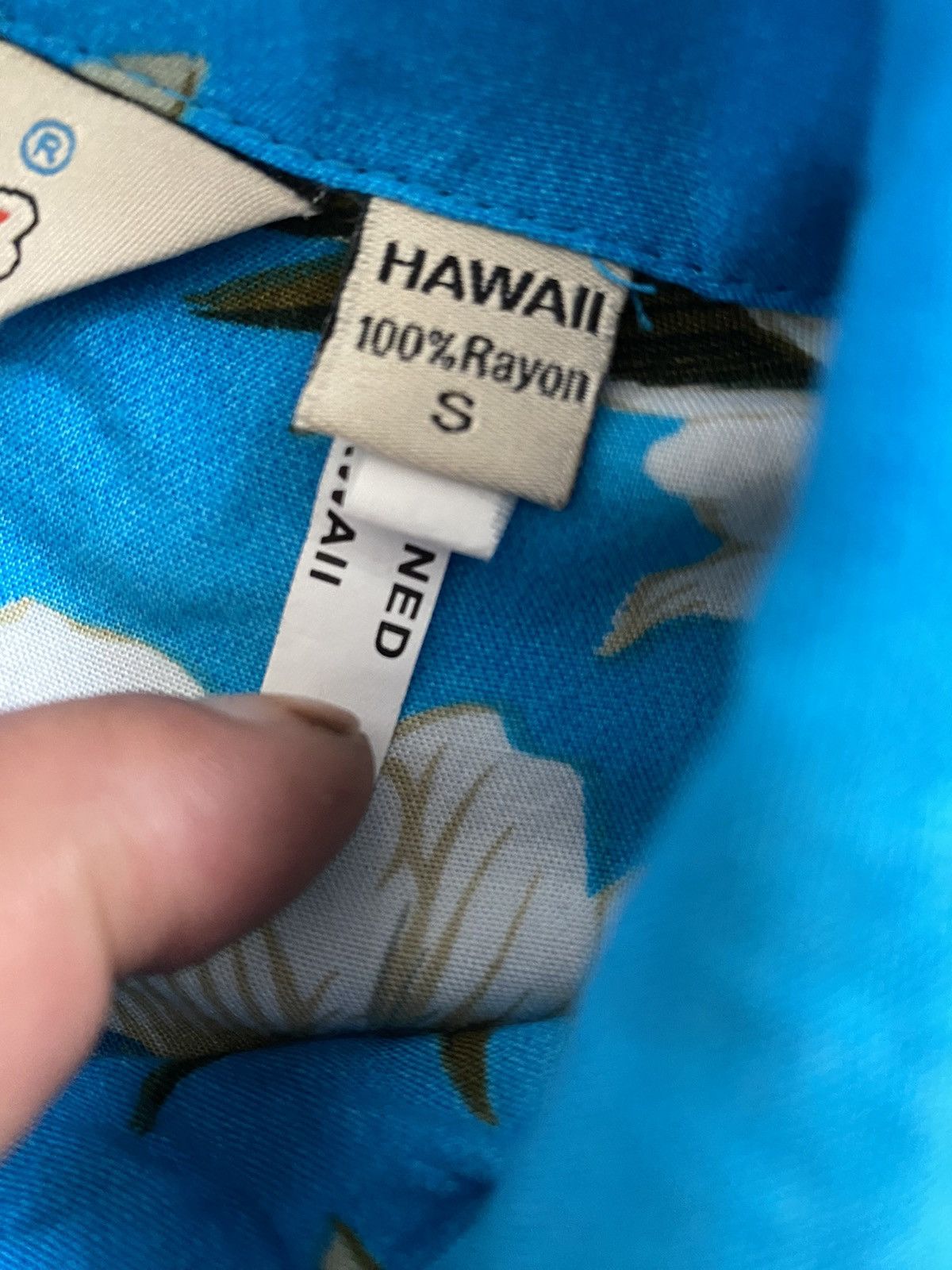 Vintage Vintage 🌸100% Rayon Hawaii Shirt Flowers design Size US L / EU 52-54 / 3 - 13 Thumbnail