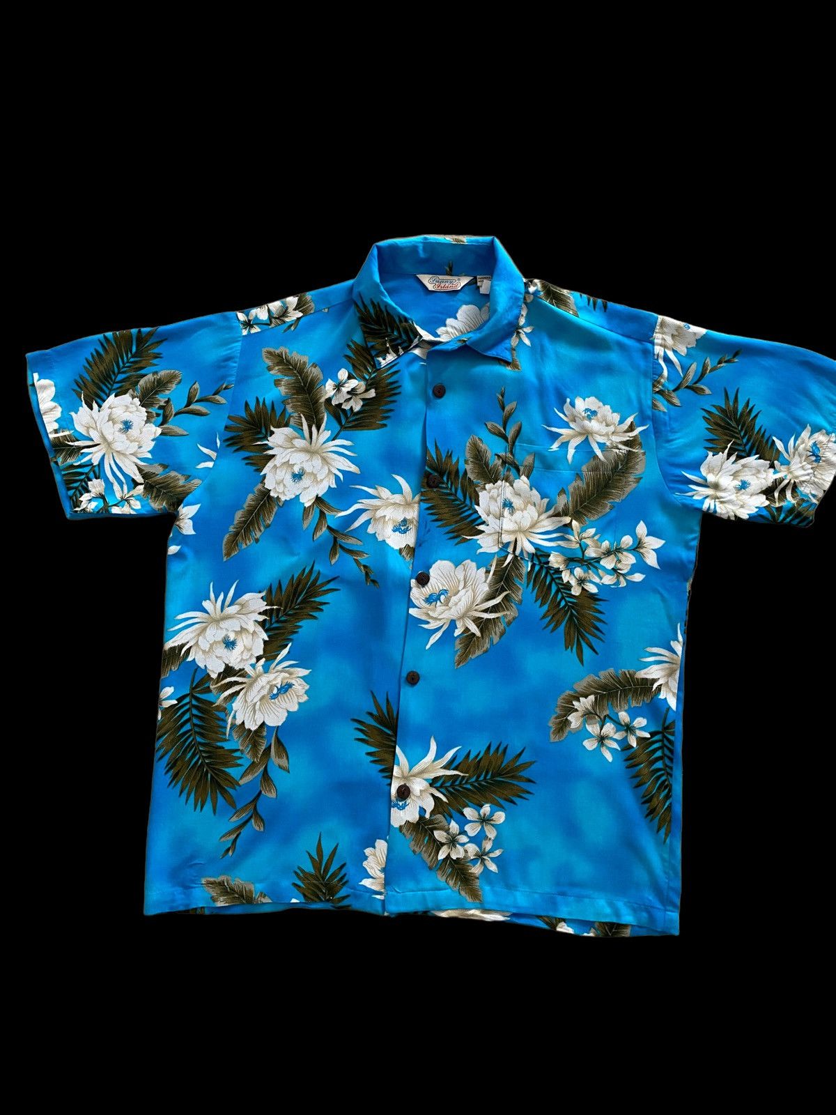 Vintage Vintage 🌸100% Rayon Hawaii Shirt Flowers design Size US L / EU 52-54 / 3 - 1 Thumbnail