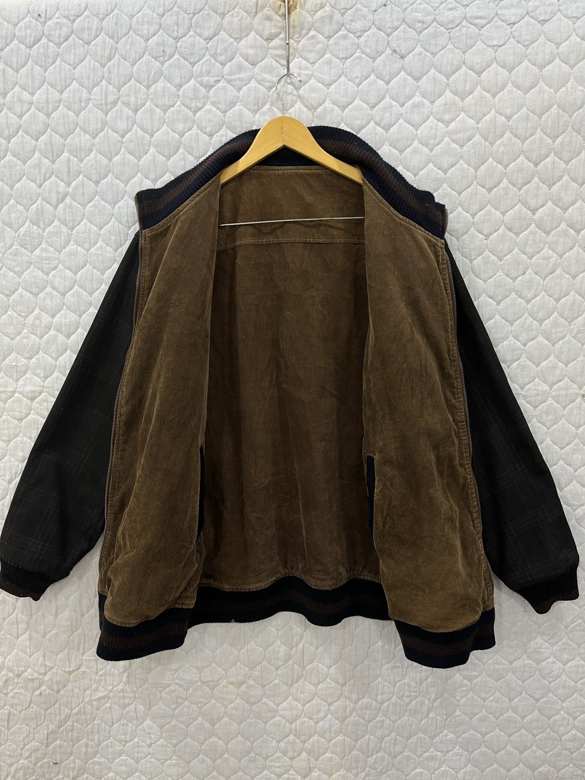 Vintage (Xx). RUFTWOGEAR HYPEBEAST RIVERSIBLE CORDUROY JACKET Size US L / EU 52-54 / 3 - 4 Thumbnail