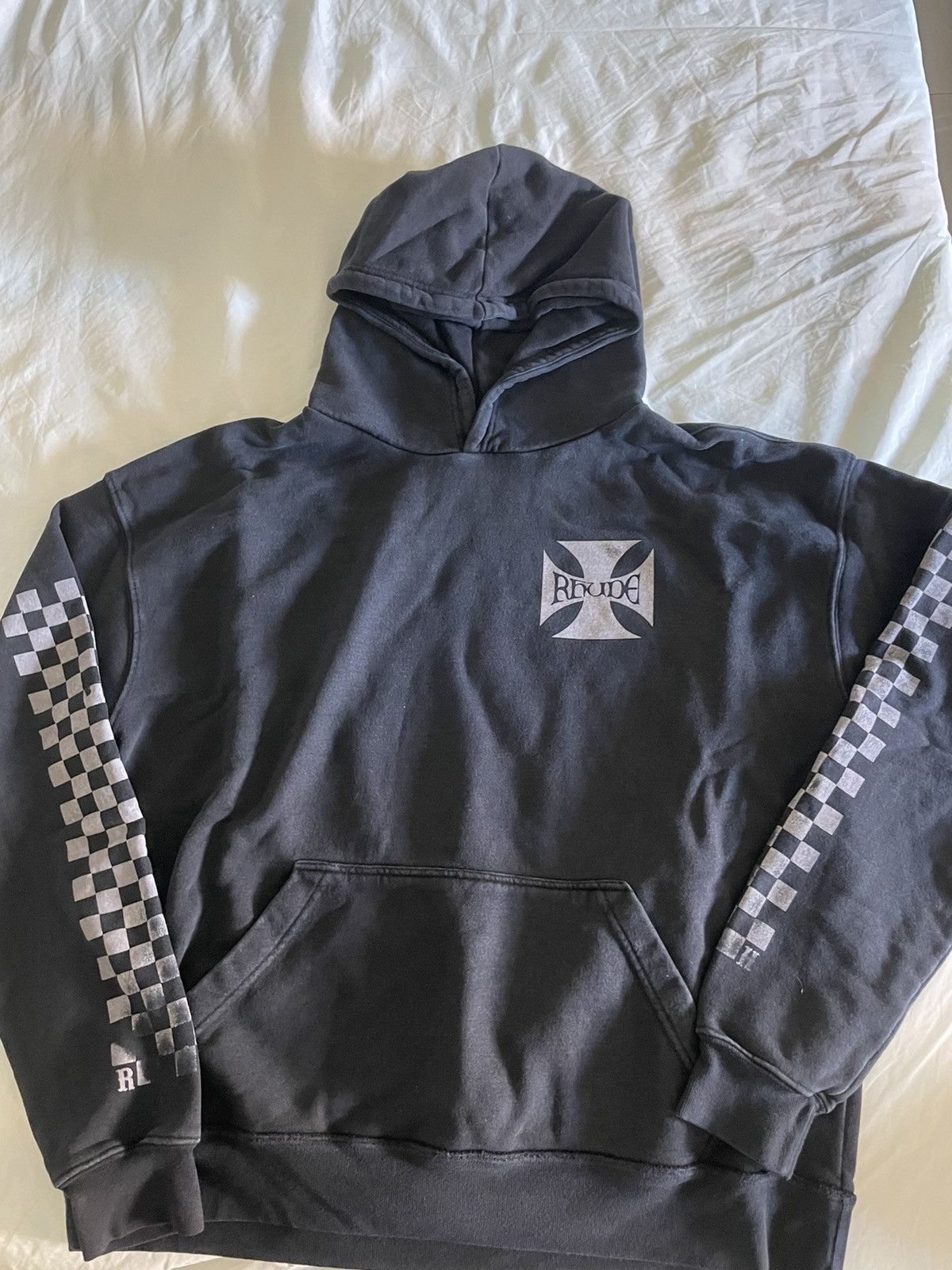 Rhude Rhude Classic Checker Hoodie Size US L / EU 52-54 / 3 - 5 Thumbnail