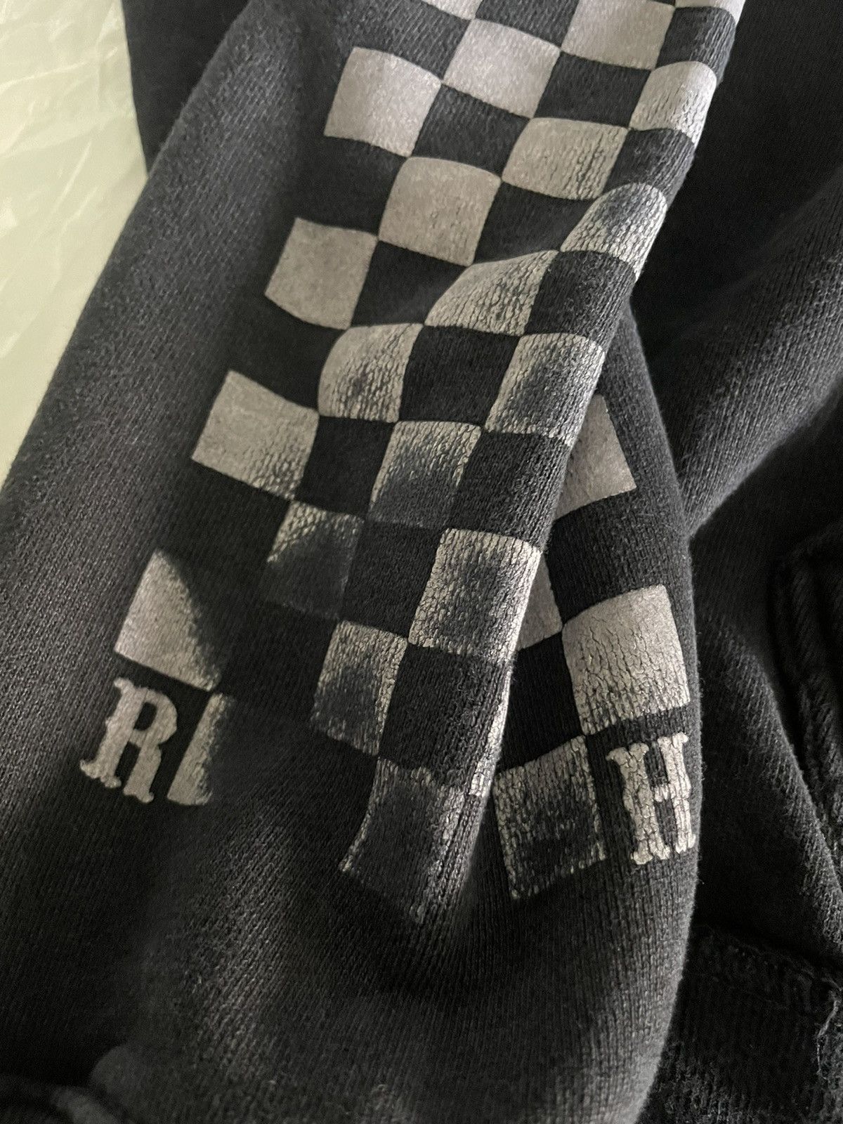 Rhude Rhude Classic Checker Hoodie Size US L / EU 52-54 / 3 - 8 Thumbnail