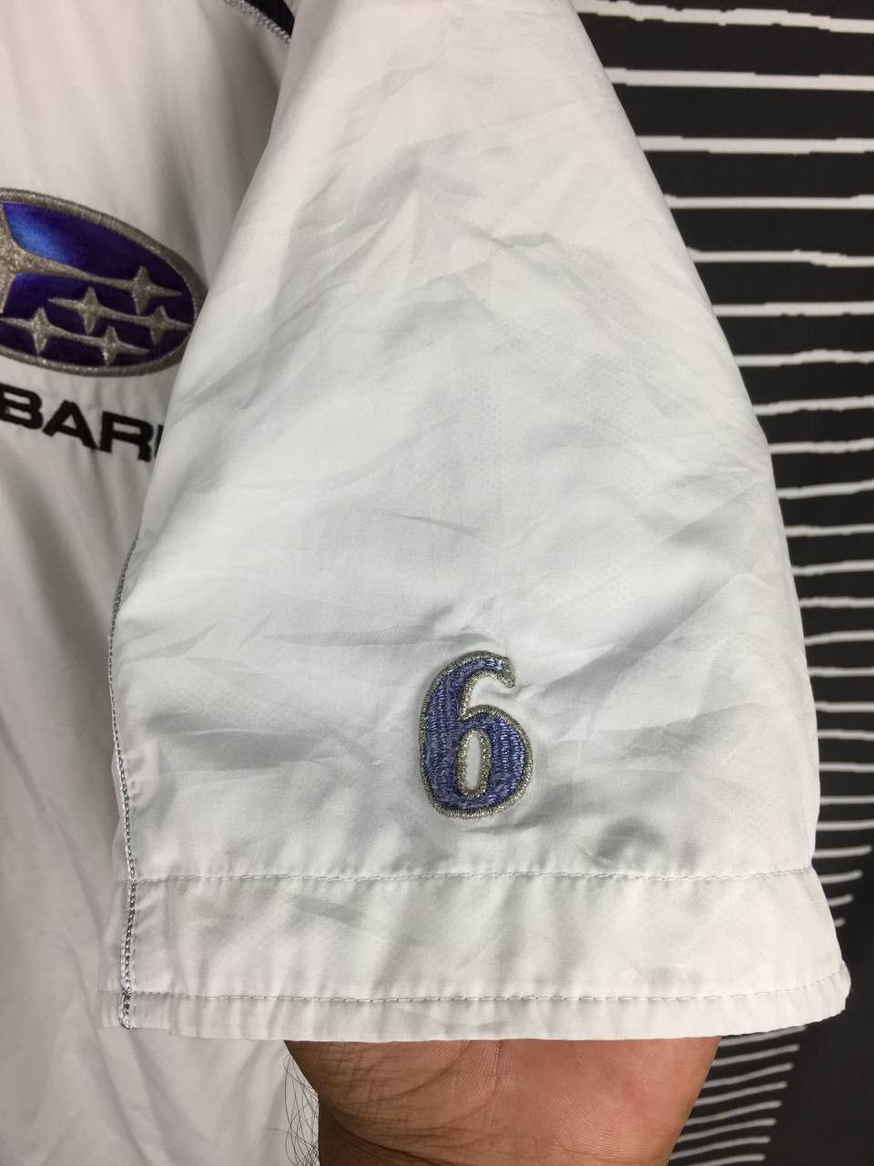 Mizuno Vtg Mizuno Subaru Big Logo Patch Racing Jacket Size US XL / EU 56 / 4 - 7 Thumbnail