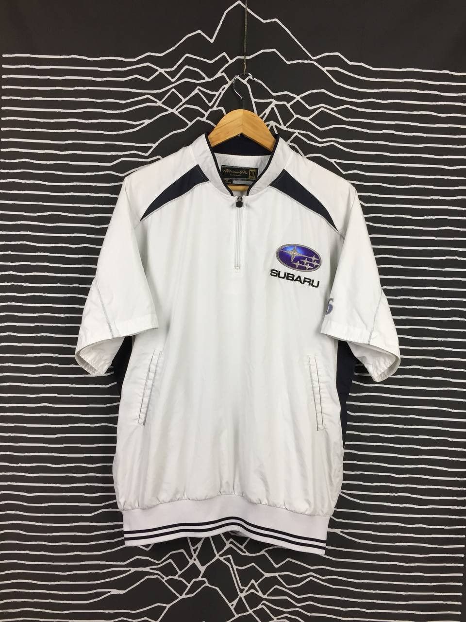 Mizuno Vtg Mizuno Subaru Big Logo Patch Racing Jacket Size US XL / EU 56 / 4 - 1 Thumbnail