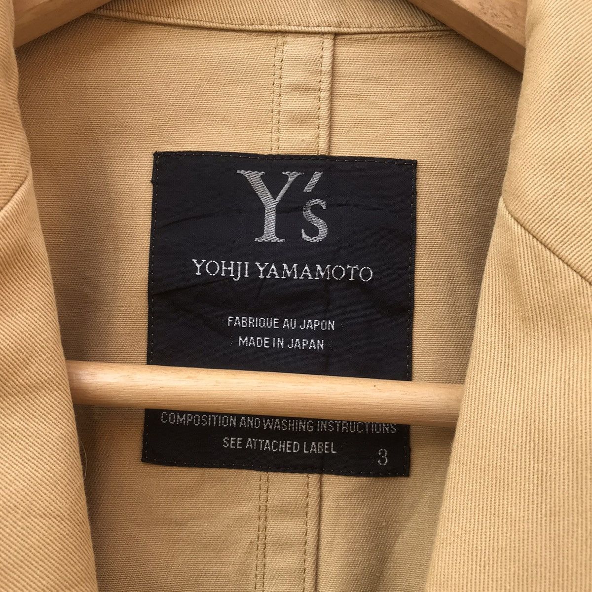Yohji Yamamoto MINIMALIST Yohji Yamamoto jacket Size US M / EU 48-50 / 2 - 7 Thumbnail