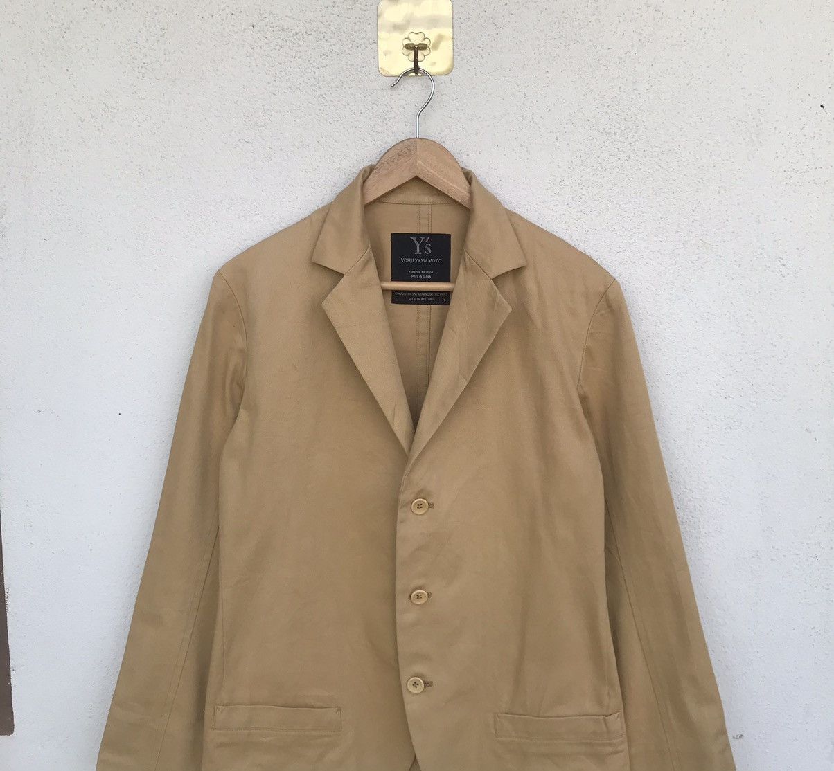 Yohji Yamamoto MINIMALIST Yohji Yamamoto jacket Size US M / EU 48-50 / 2 - 4 Thumbnail