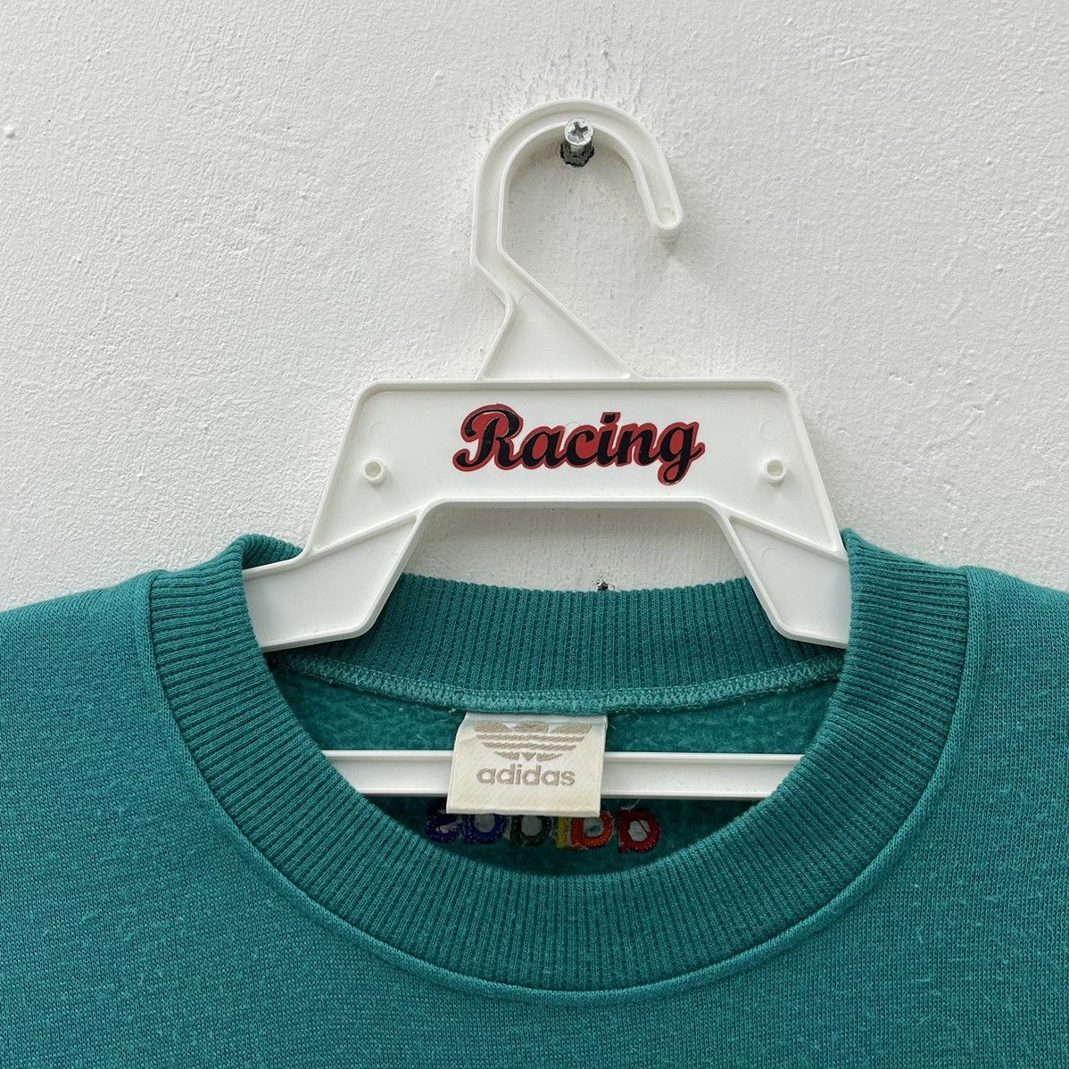 Vintage Adidas Pullover Sweatshirt Vintage 90s Embroidery Logo Size US L / EU 52-54 / 3 - 7 Thumbnail