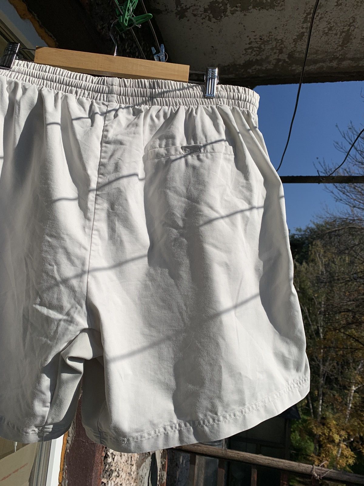 Nike 90s Vintage Nike Tennis Court White Shorts Andre Agassi Size US 36 / EU 52 - 11 Thumbnail