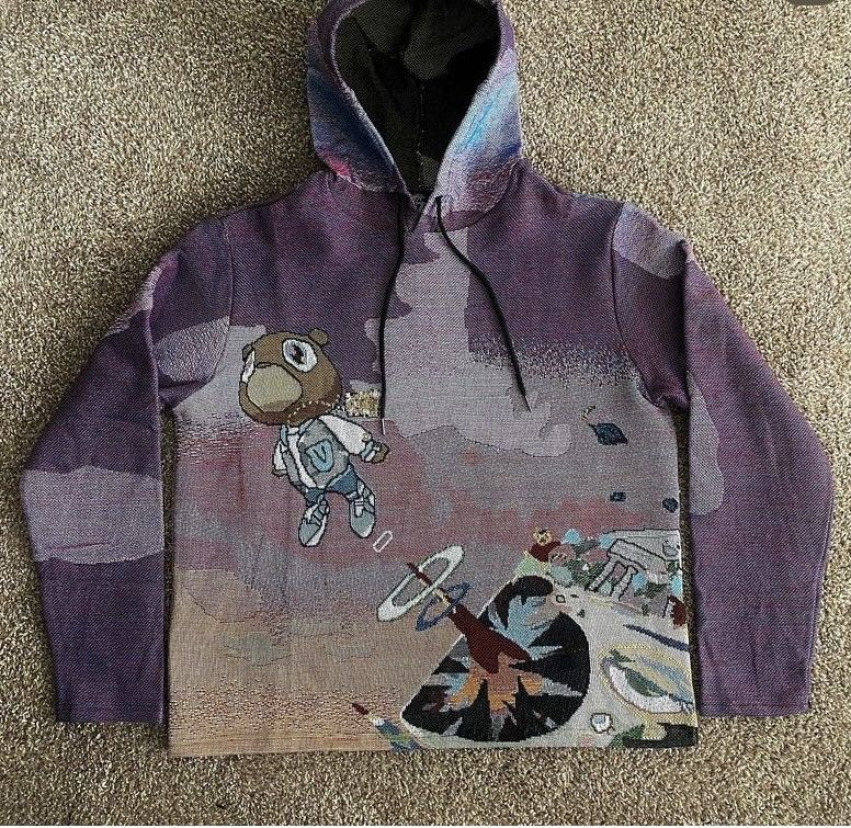 Kanye west rick and morty hoodie on sale