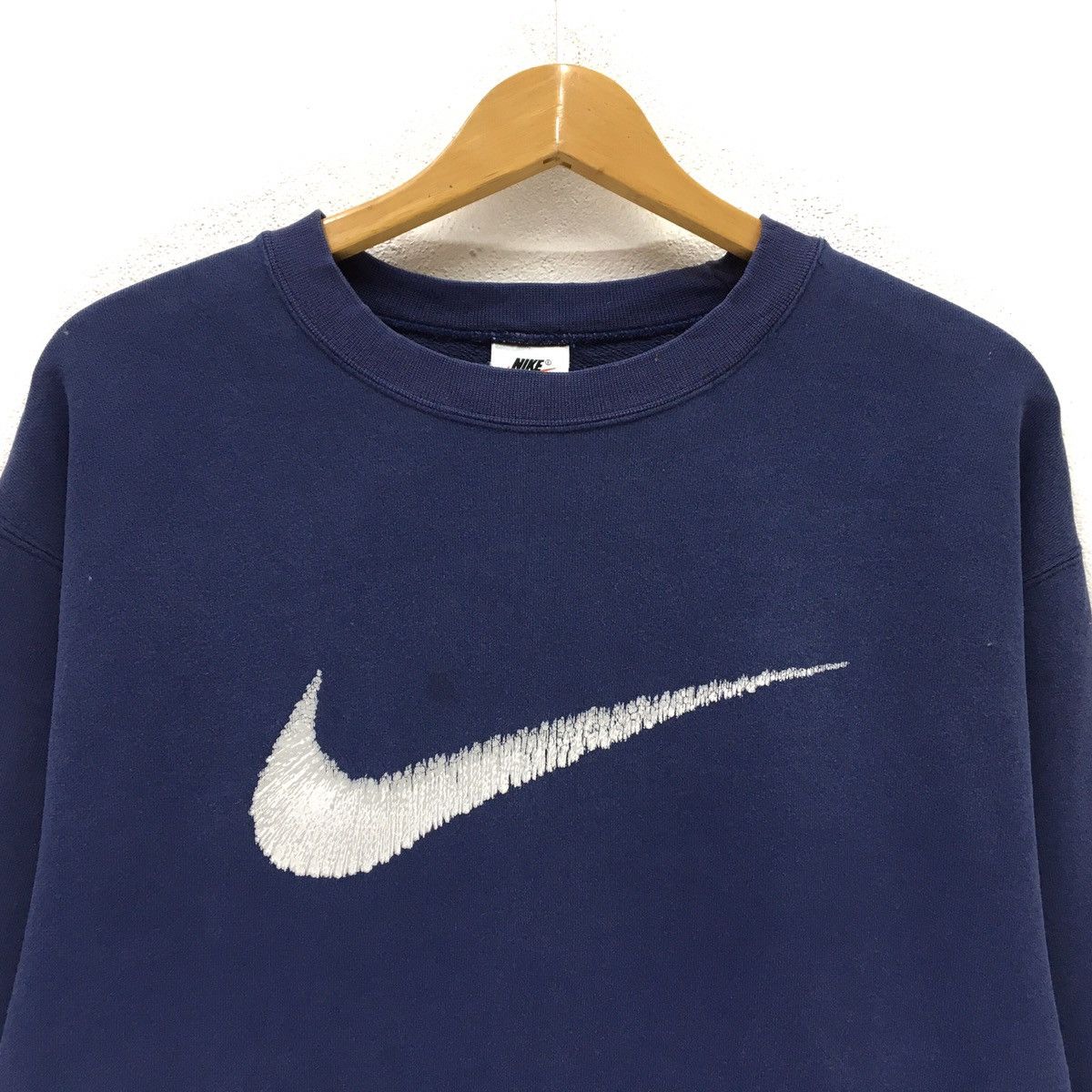 Nike × Sports Specialties Vintage 90s Nike Swoosh Crewneck Sweatshirt Size US M / EU 48-50 / 2 - 3 Thumbnail
