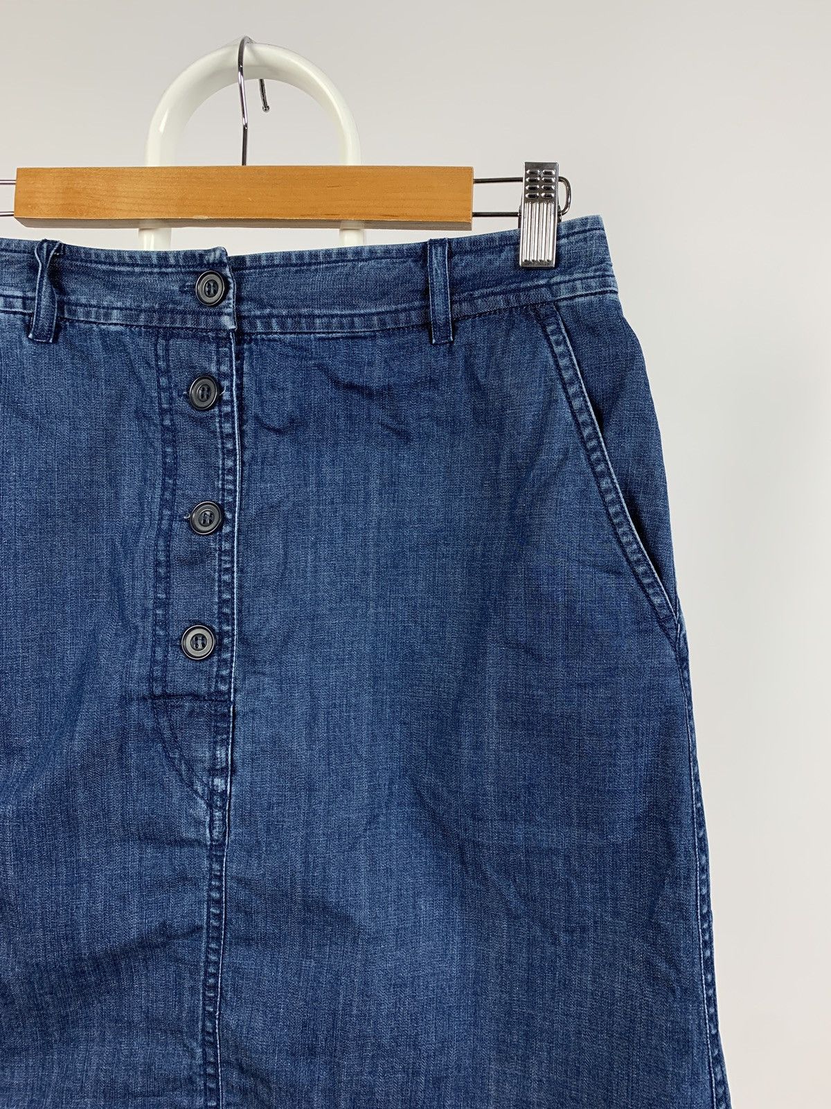 A.P.C. A.P.C. Women’s Denim Mini Skirt Size 26" / US 2 / IT 38 - 3 Thumbnail