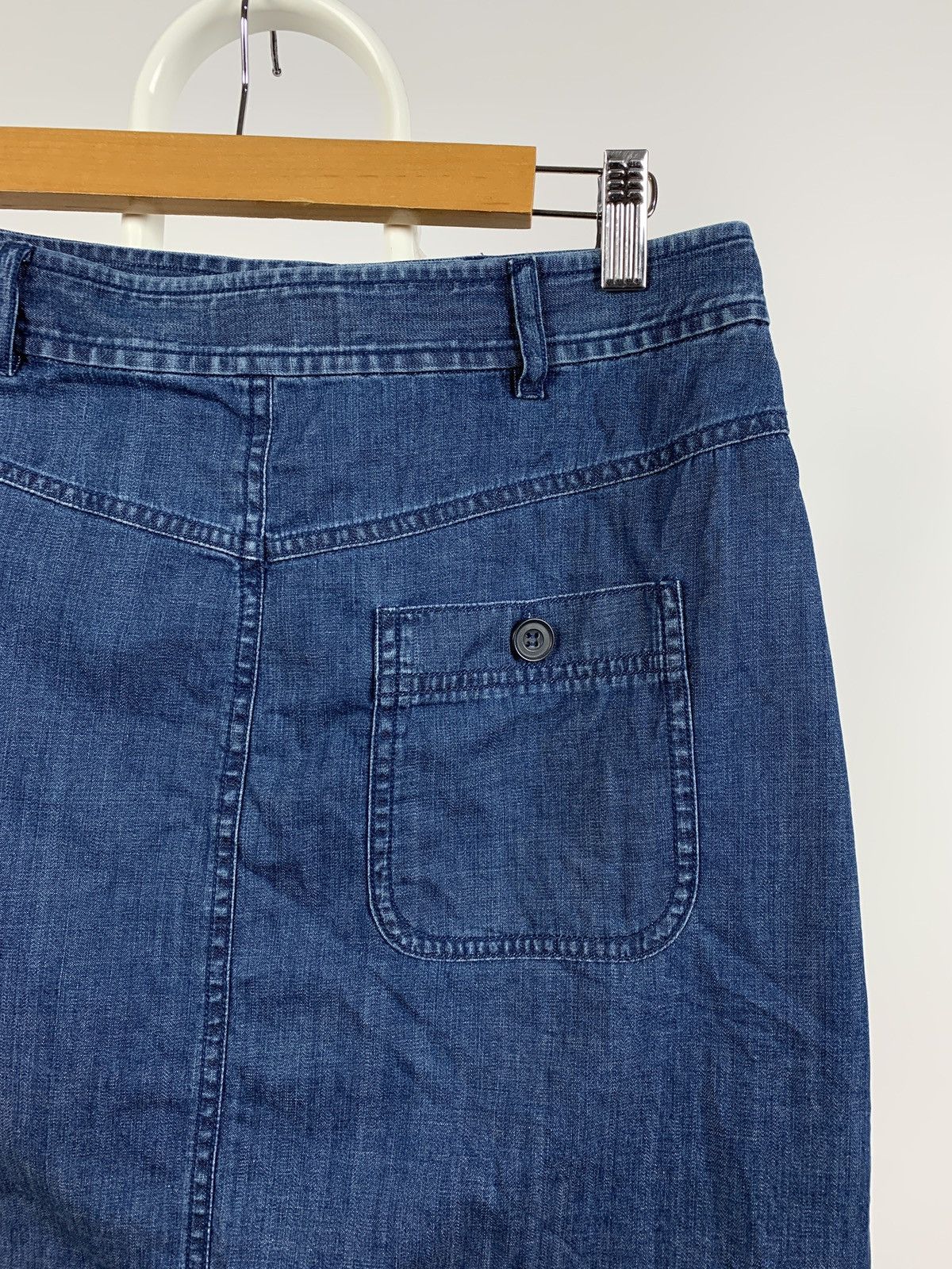 A.P.C. A.P.C. Women’s Denim Mini Skirt Size 26" / US 2 / IT 38 - 6 Thumbnail