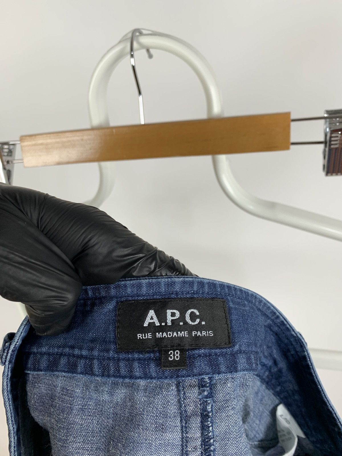 A.P.C. A.P.C. Women’s Denim Mini Skirt Size 26" / US 2 / IT 38 - 7 Thumbnail