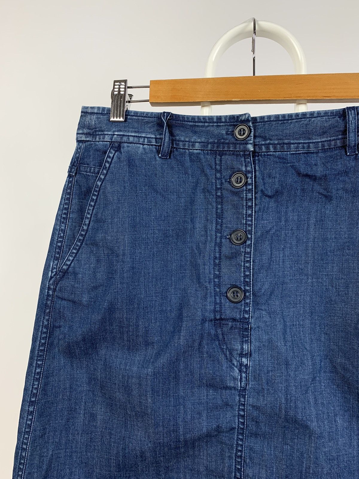 A.P.C. A.P.C. Women’s Denim Mini Skirt Size 26" / US 2 / IT 38 - 4 Thumbnail