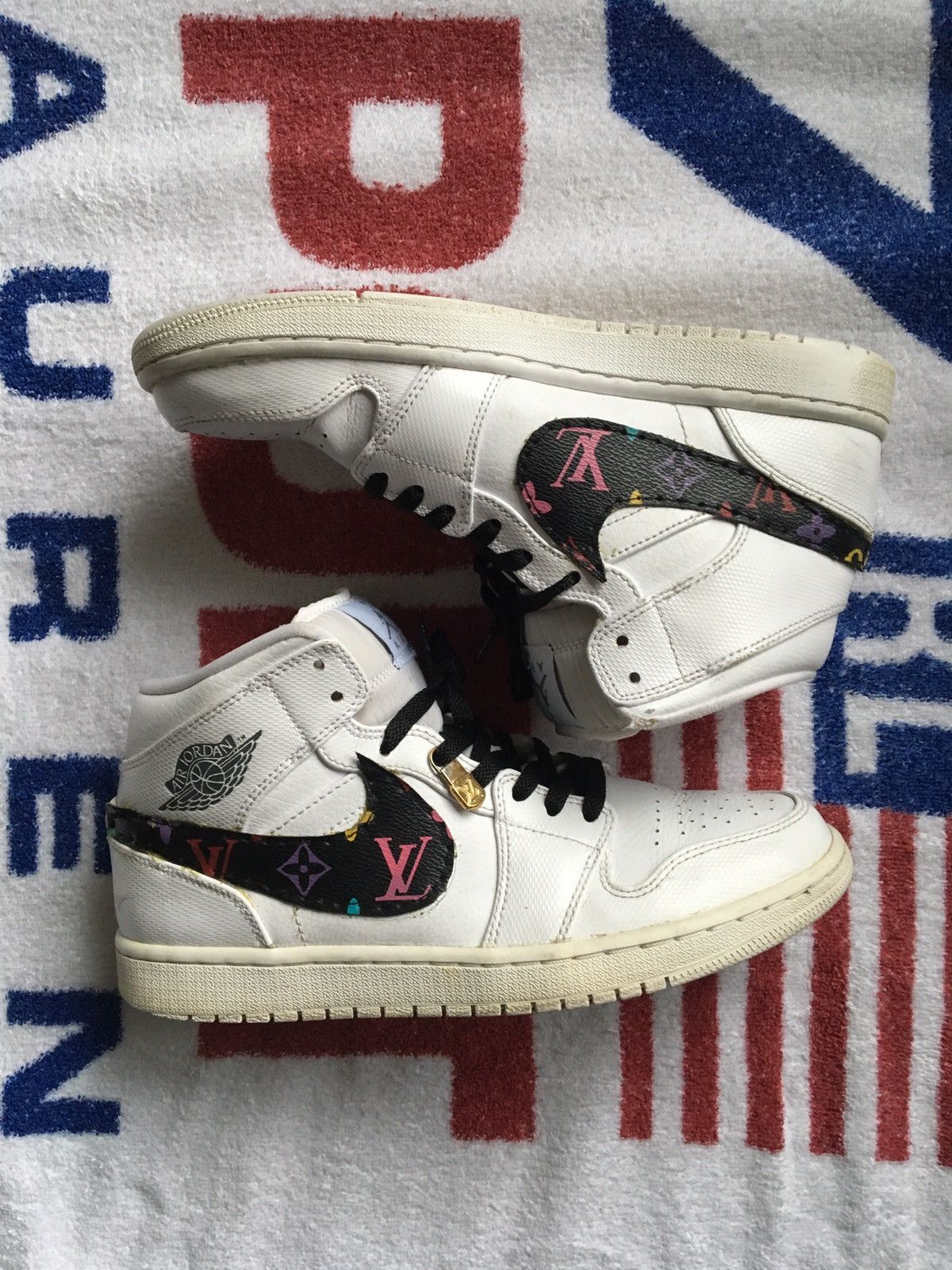 Louis Vuitton Custom LV Jordan 1 | Grailed