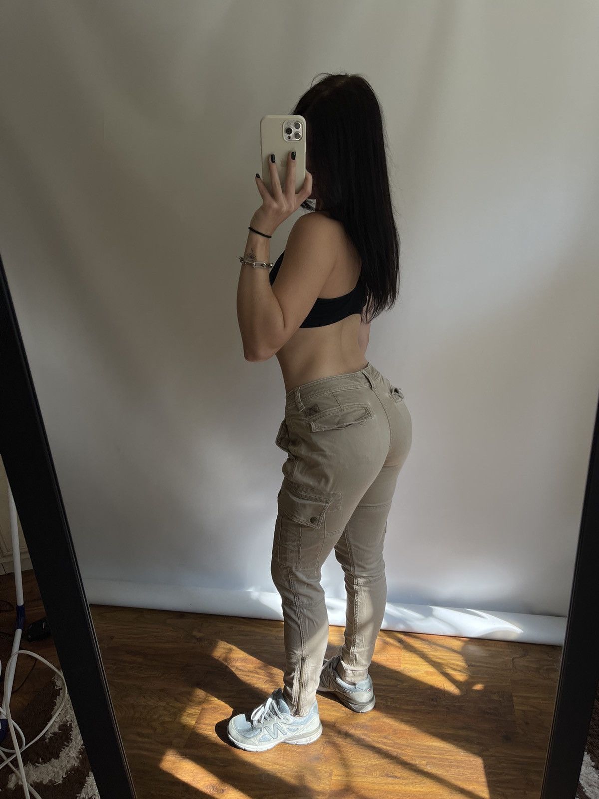 Polo Ralph Lauren Vintage Polo Ralph Lauren Beige Women’s Cargo Pants Size 28" / US 6 / IT 42 - 2 Thumbnail