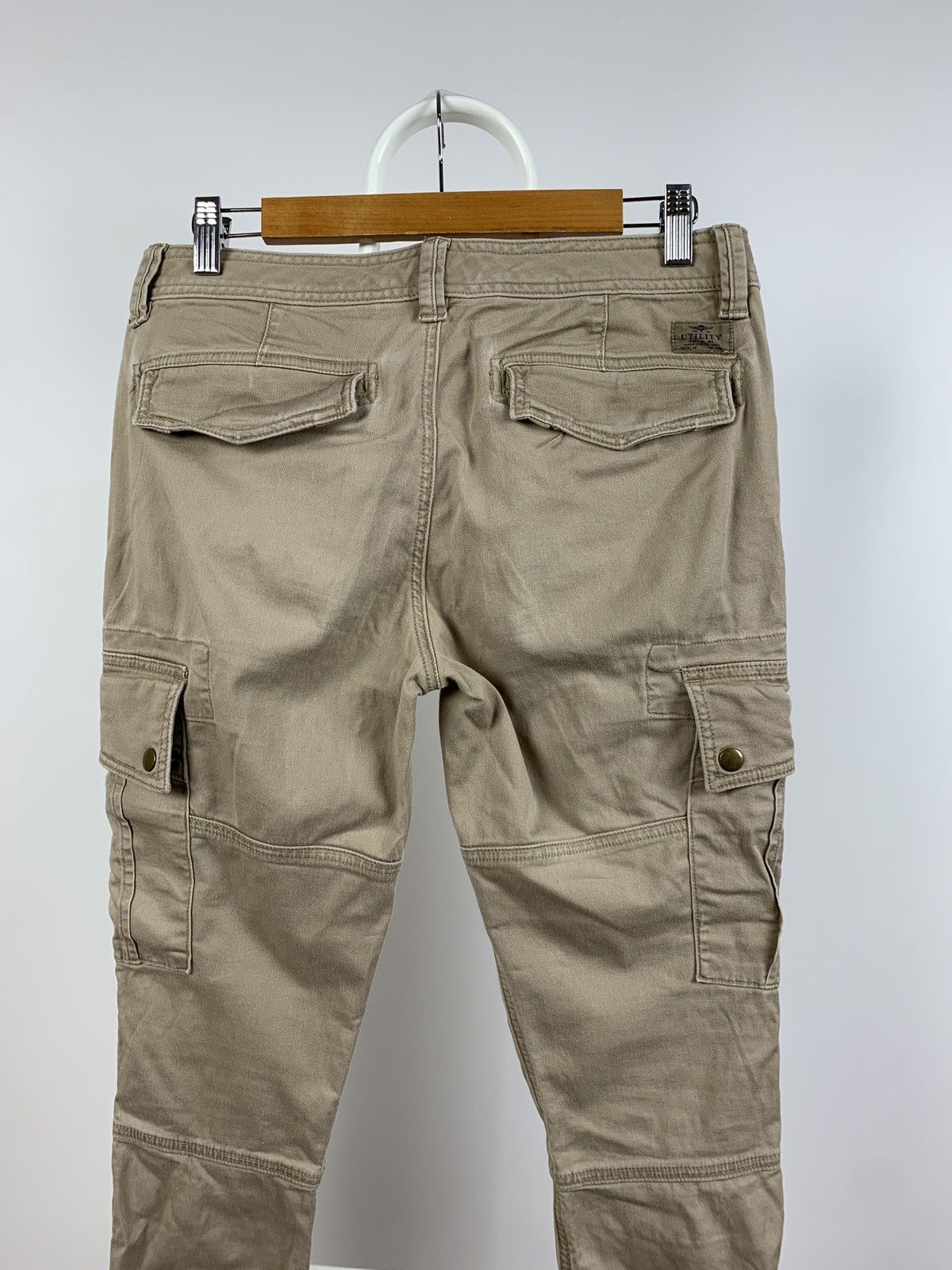 Polo Ralph Lauren Vintage Polo Ralph Lauren Beige Women’s Cargo Pants Size 28" / US 6 / IT 42 - 16 Thumbnail