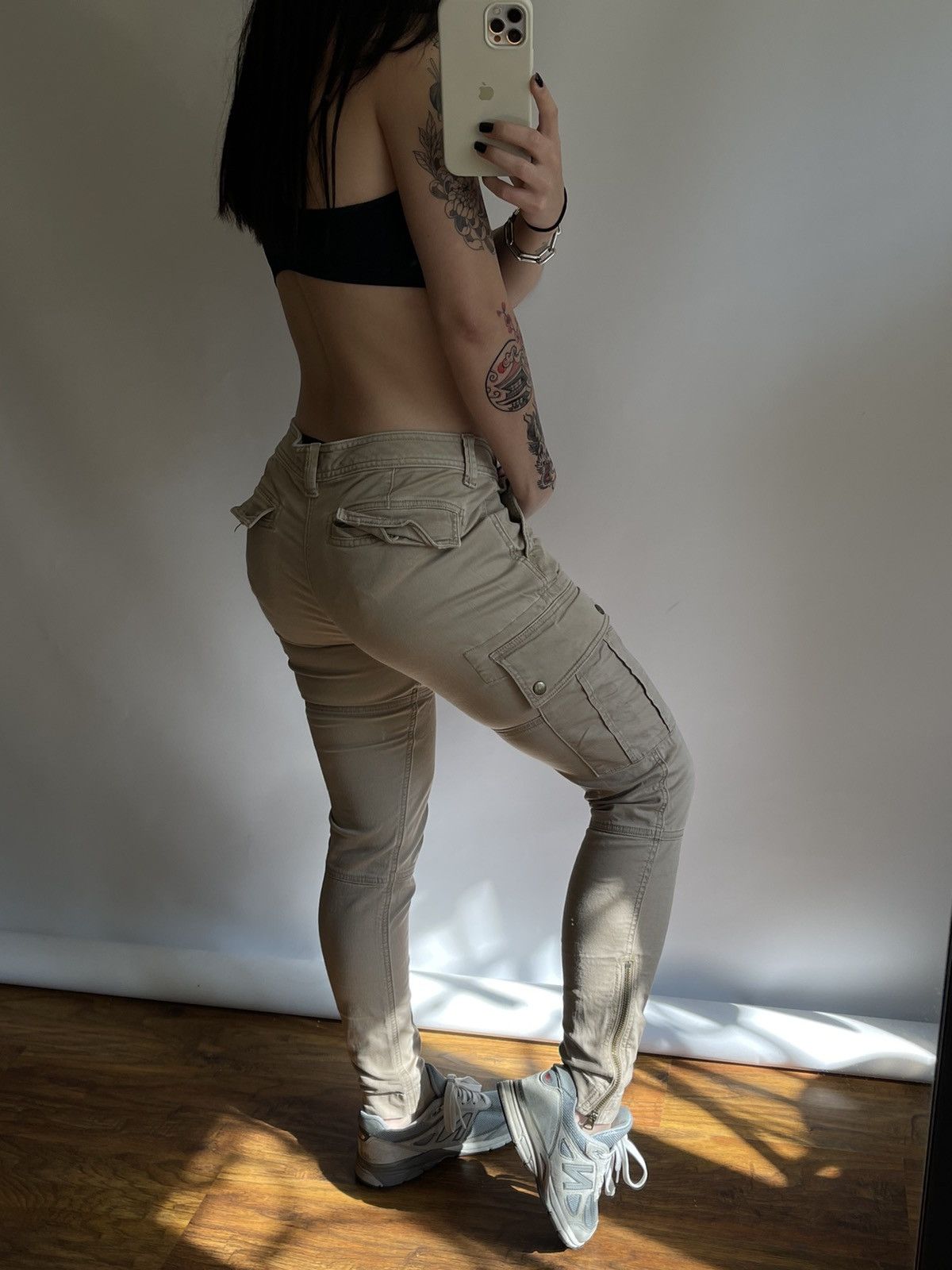 Polo Ralph Lauren Vintage Polo Ralph Lauren Beige Women’s Cargo Pants Size 28" / US 6 / IT 42 - 3 Thumbnail