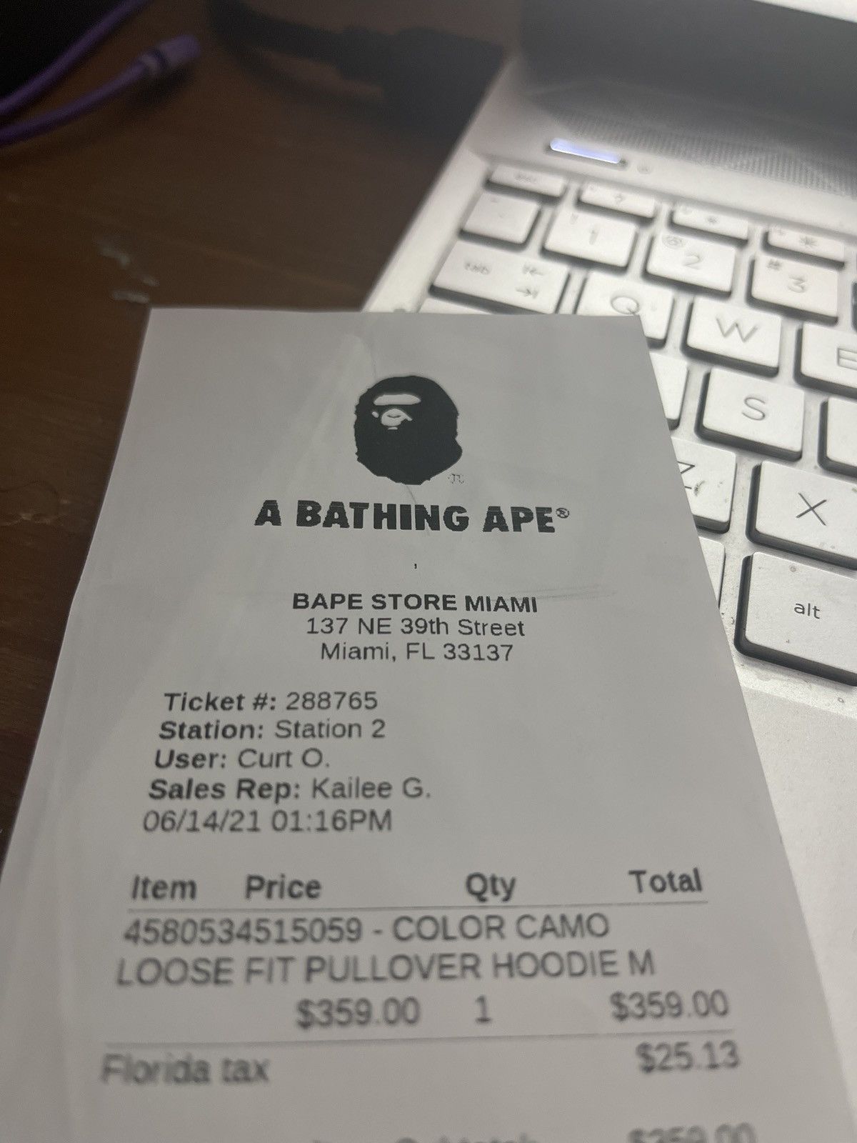Bape Bape Pullover Hoodie Oversized Green XXL Size US XXL / EU 58 / 5 - 7 Thumbnail