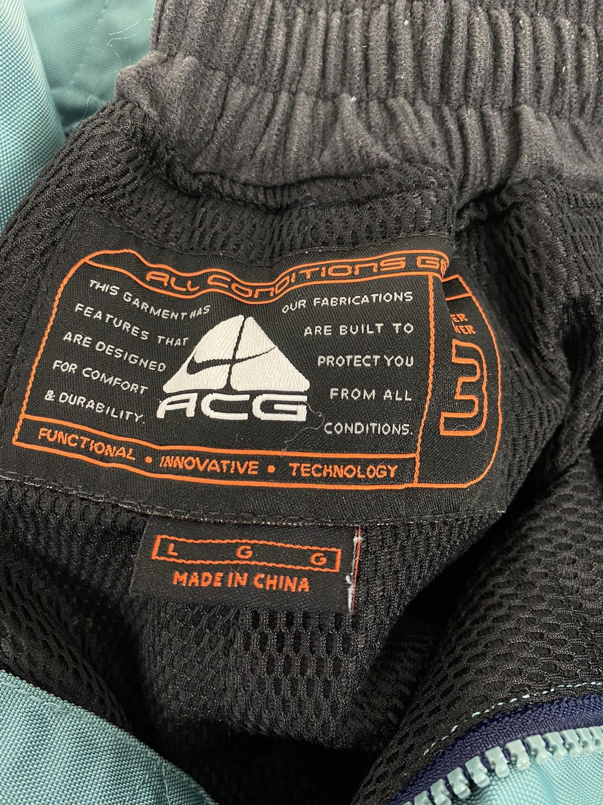 Vintage Vintage 90s Nike ACG Y2K Ski Snowboard Full Zip Pants Oakley Size US 34 / EU 50 - 6 Thumbnail