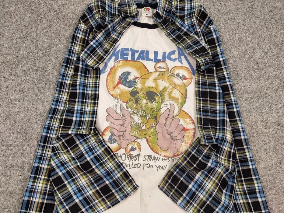 Flannel Vintage Flannel Shirt Travis Scott Style Streetwear Hype Size US L / EU 52-54 / 3 - 6 Thumbnail