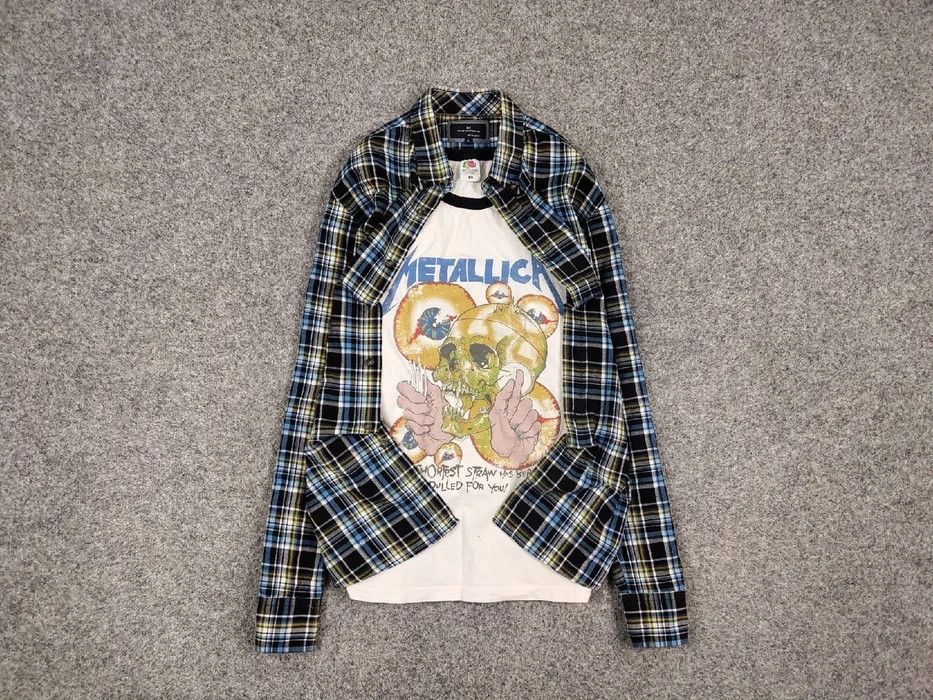Flannel Vintage Flannel Shirt Travis Scott Style Streetwear Hype Size US L / EU 52-54 / 3 - 1 Thumbnail