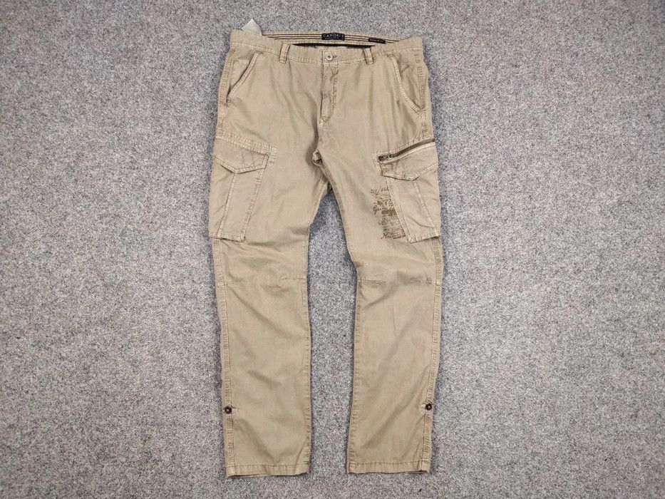 Japanese Brand Vintage 90's Cargo Pants Travis Scott Japan Zip Pocket Size US 36 / EU 52 - 5 Thumbnail