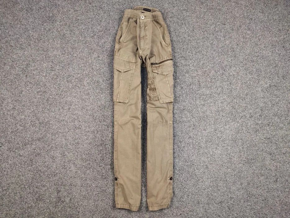 Japanese Brand Vintage 90's Cargo Pants Travis Scott Japan Zip Pocket Size US 36 / EU 52 - 1 Thumbnail