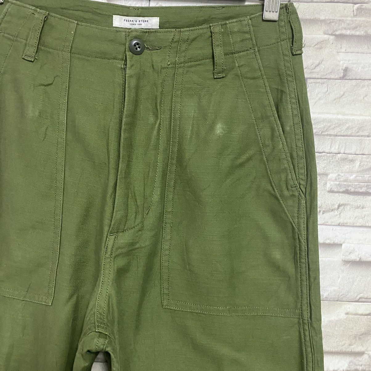 Japanese Brand Japanese Brand FREAK STORE Fatigue Pants Size US 28 / EU 44 - 7 Thumbnail