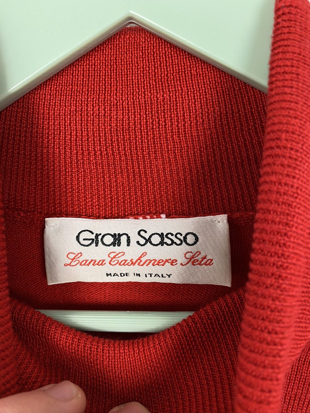 Gran Sasso Gran Sasso Wool Cashmere Turtleneck Sweater Piana Brioni Size US L / EU 52-54 / 3 - 4 Thumbnail