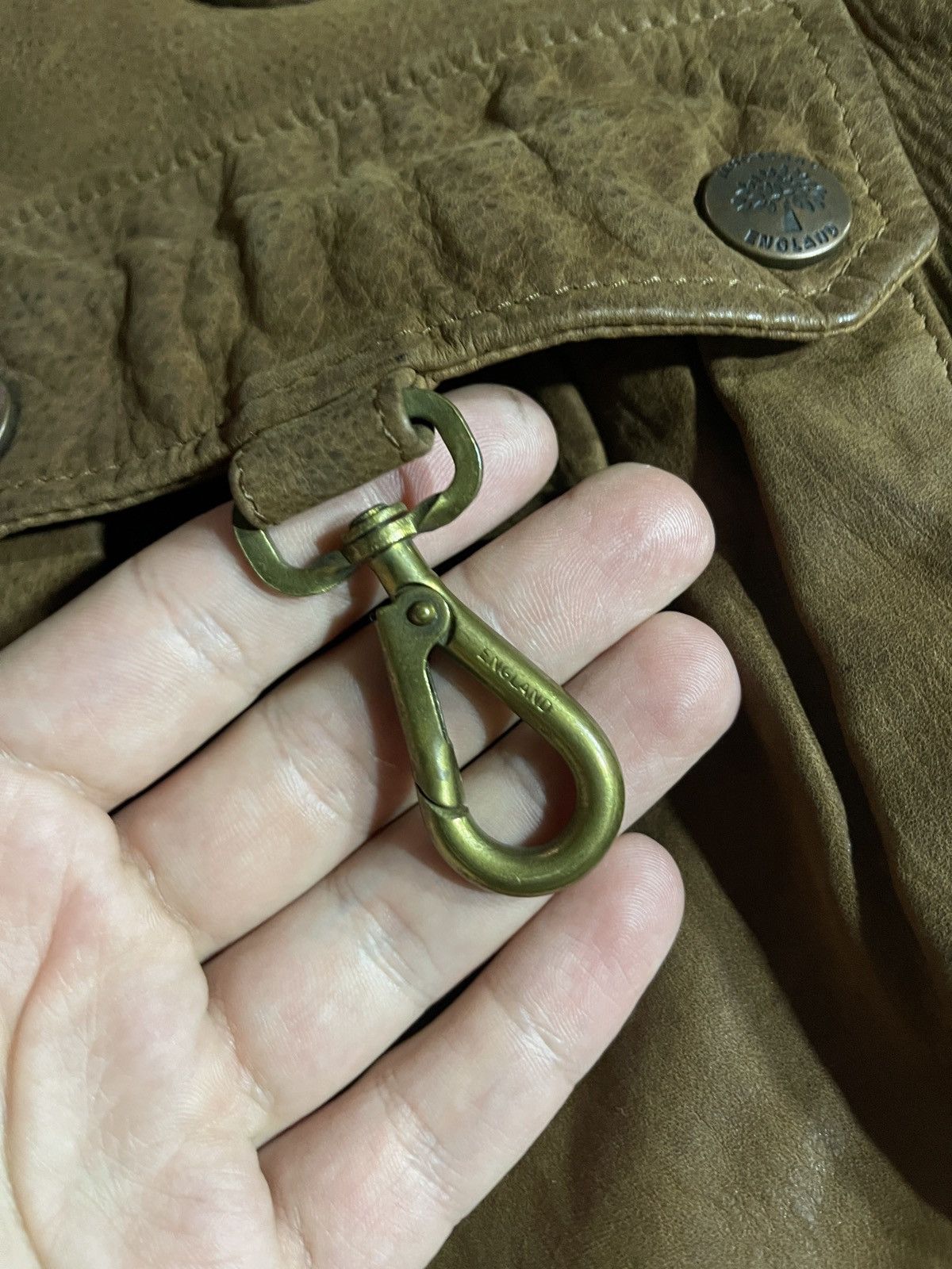 Goretex Mulberry Gore-tex brown multipocket jacket hunter leather Size US M / EU 48-50 / 2 - 24 Thumbnail