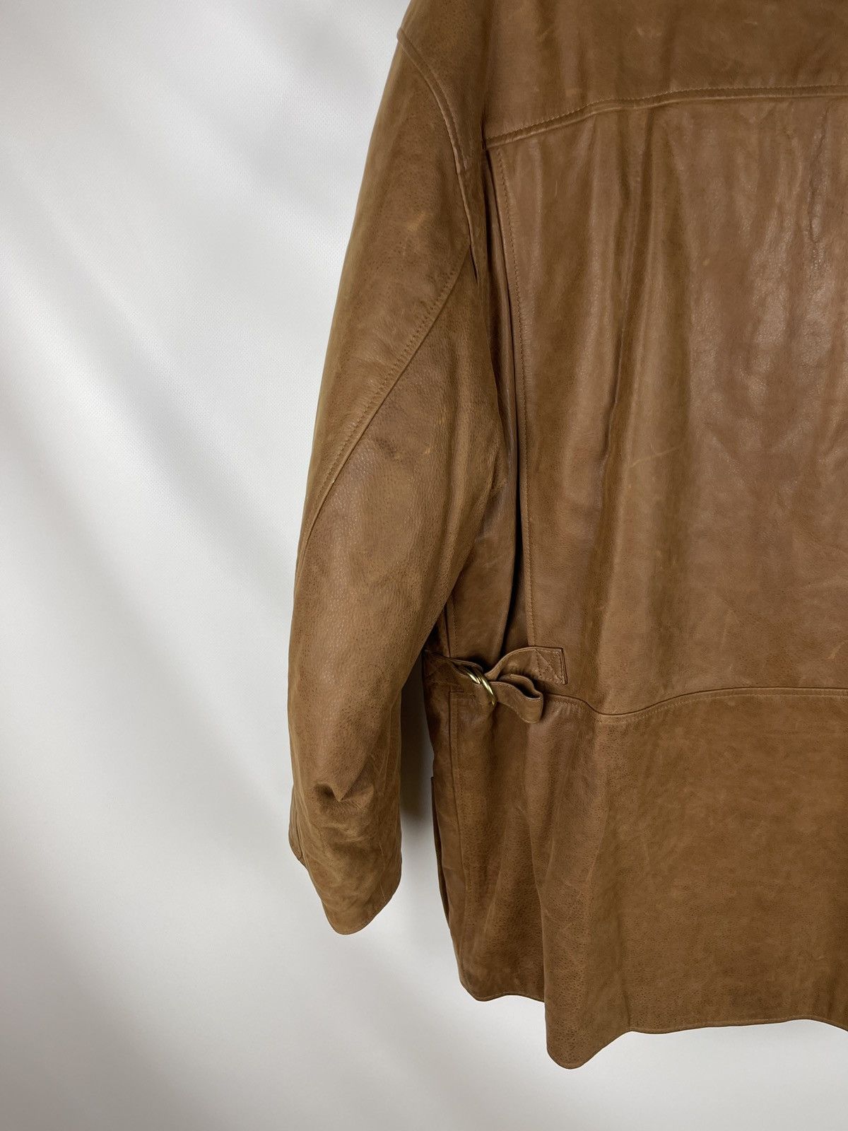 Goretex Mulberry Gore-tex brown multipocket jacket hunter leather Size US M / EU 48-50 / 2 - 17 Thumbnail