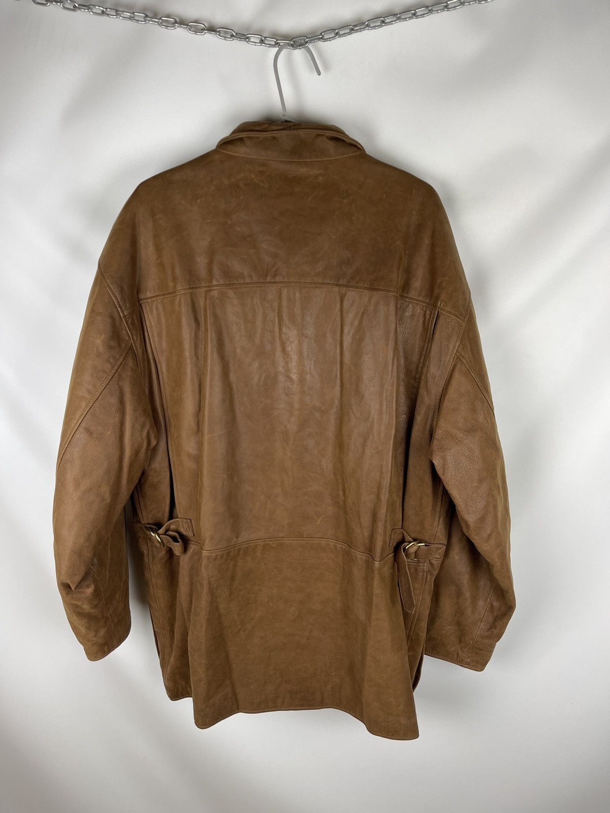 Goretex Mulberry Gore-tex brown multipocket jacket hunter leather Size US M / EU 48-50 / 2 - 16 Thumbnail