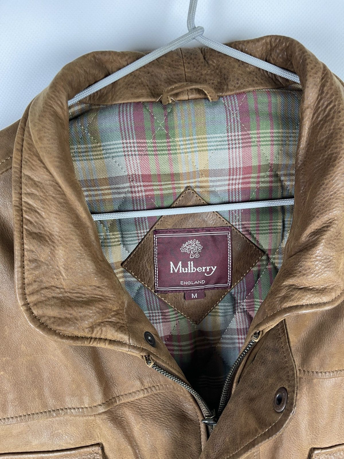 Goretex Mulberry Gore-tex brown multipocket jacket hunter leather Size US M / EU 48-50 / 2 - 11 Thumbnail