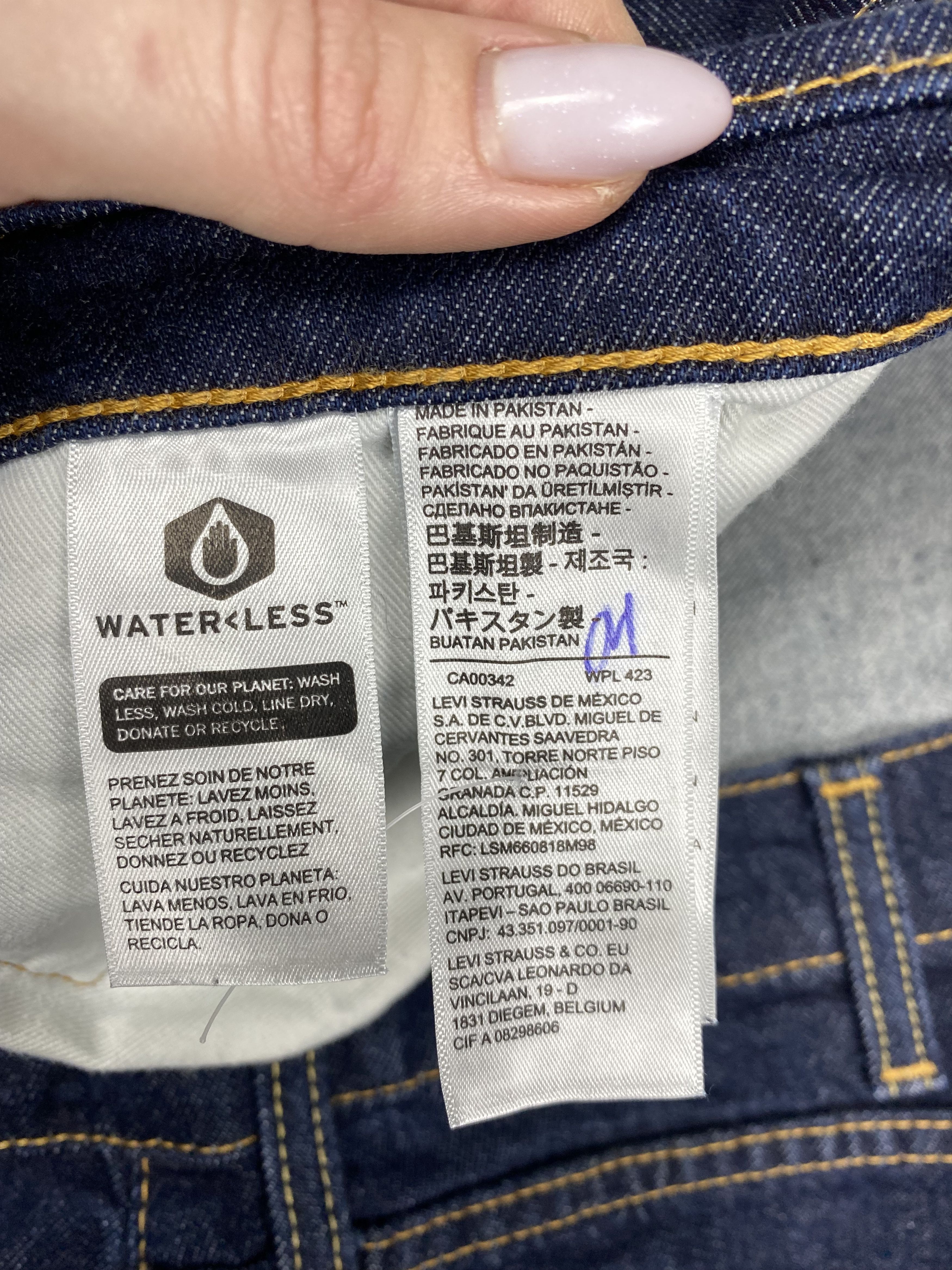 Levi's Levis 511 Vintage Mens Premium Denim Pants Jeans Size US 40 / EU 56 - 6 Thumbnail