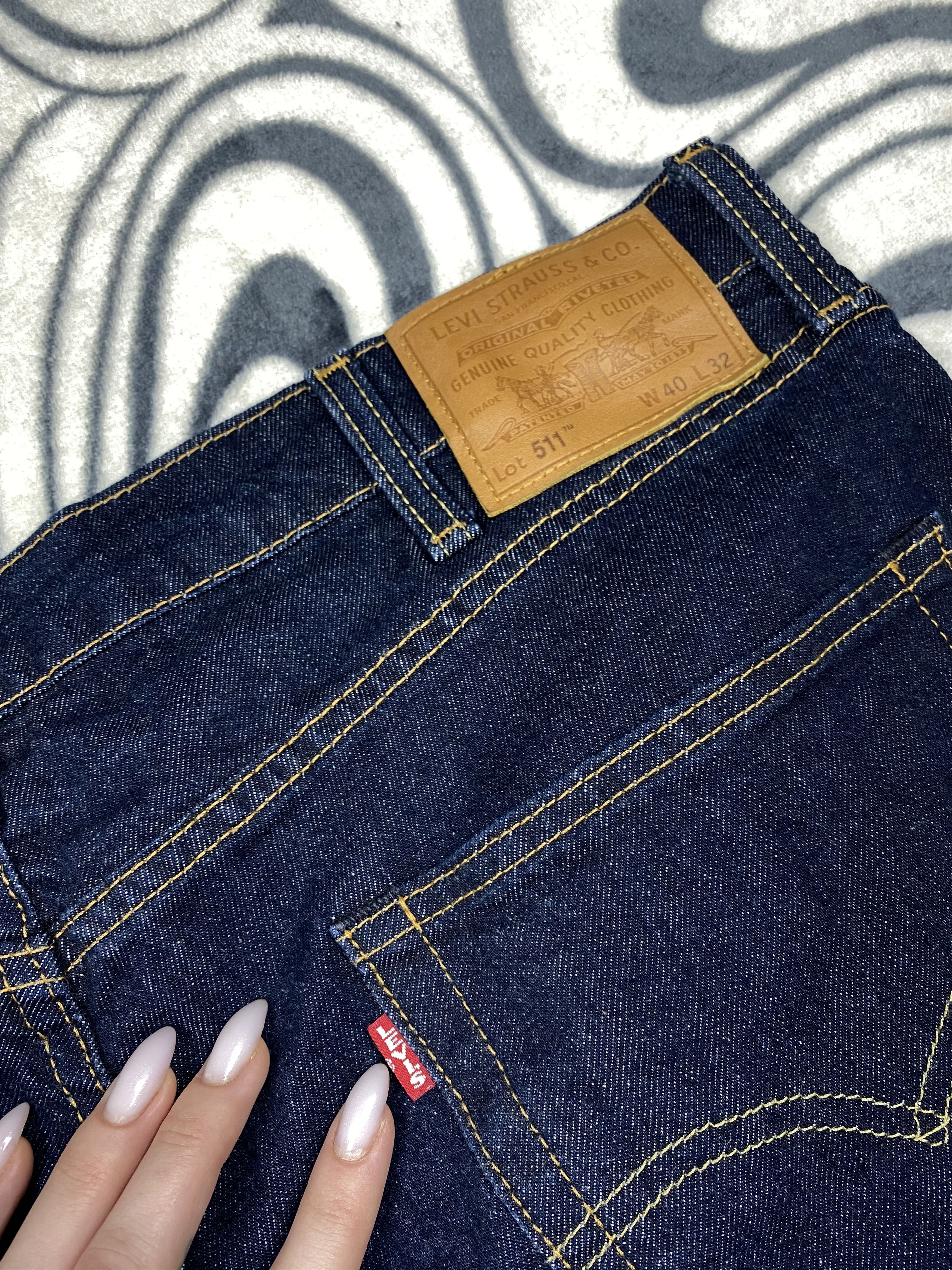 Levi's Levis 511 Vintage Mens Premium Denim Pants Jeans Size US 40 / EU 56 - 2 Thumbnail