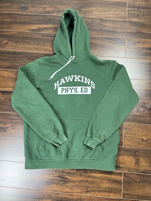 Nike stranger things online hoodie green