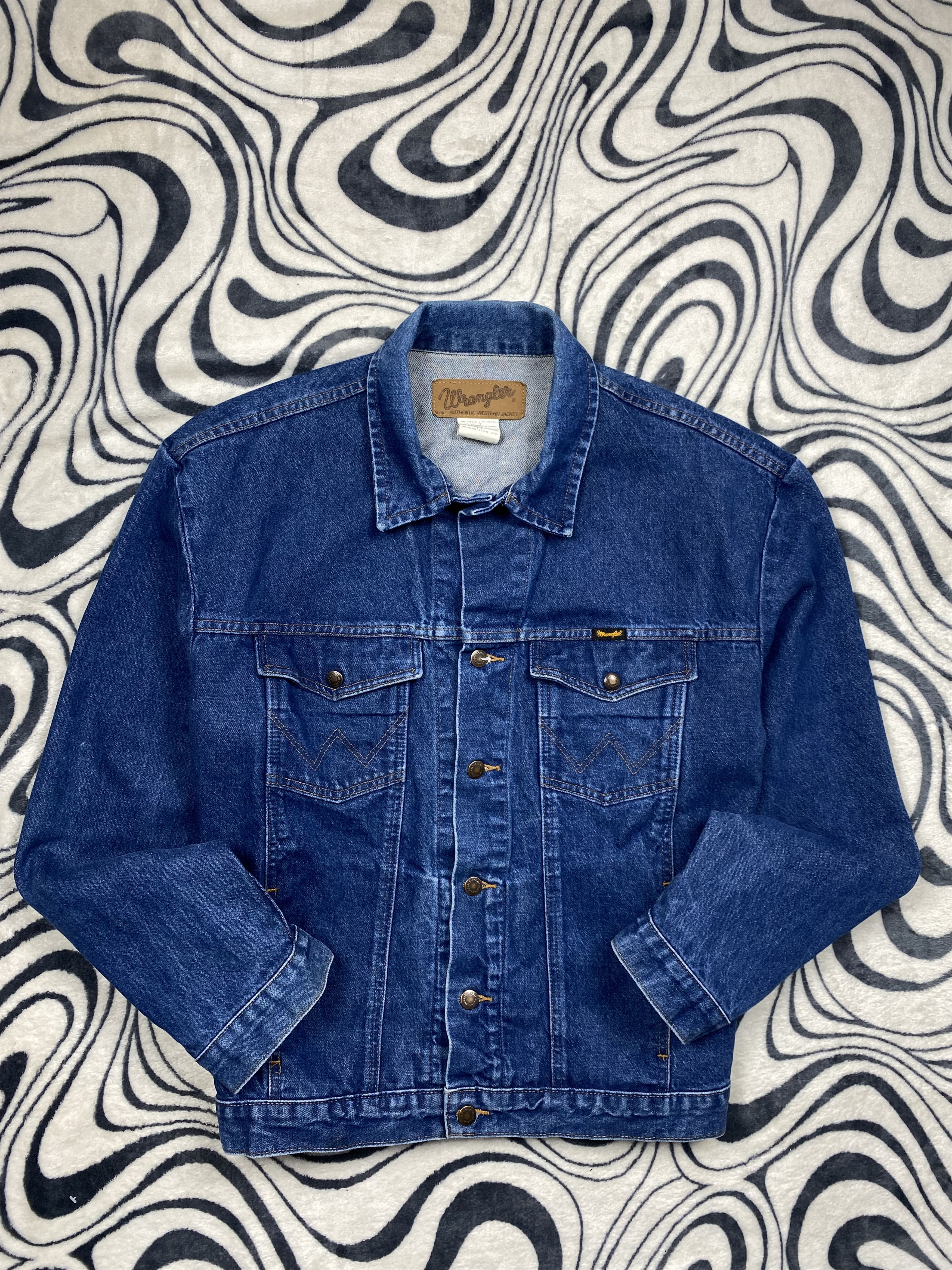 Vintage Wrangler Vintage Denim Jacket Y2K Jeans Size US XXL / EU 58 / 5 - 1 Thumbnail